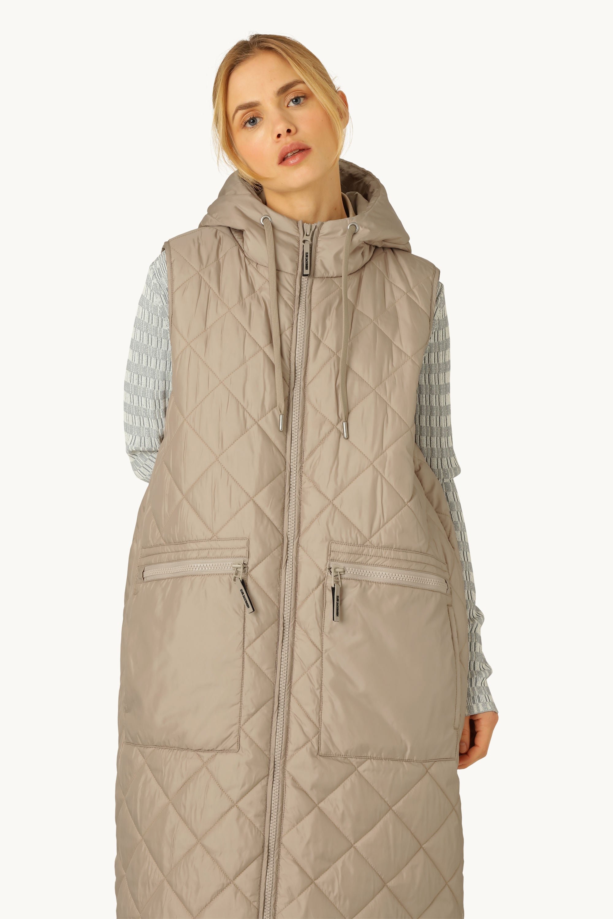 Padded Vest - Cobblestone