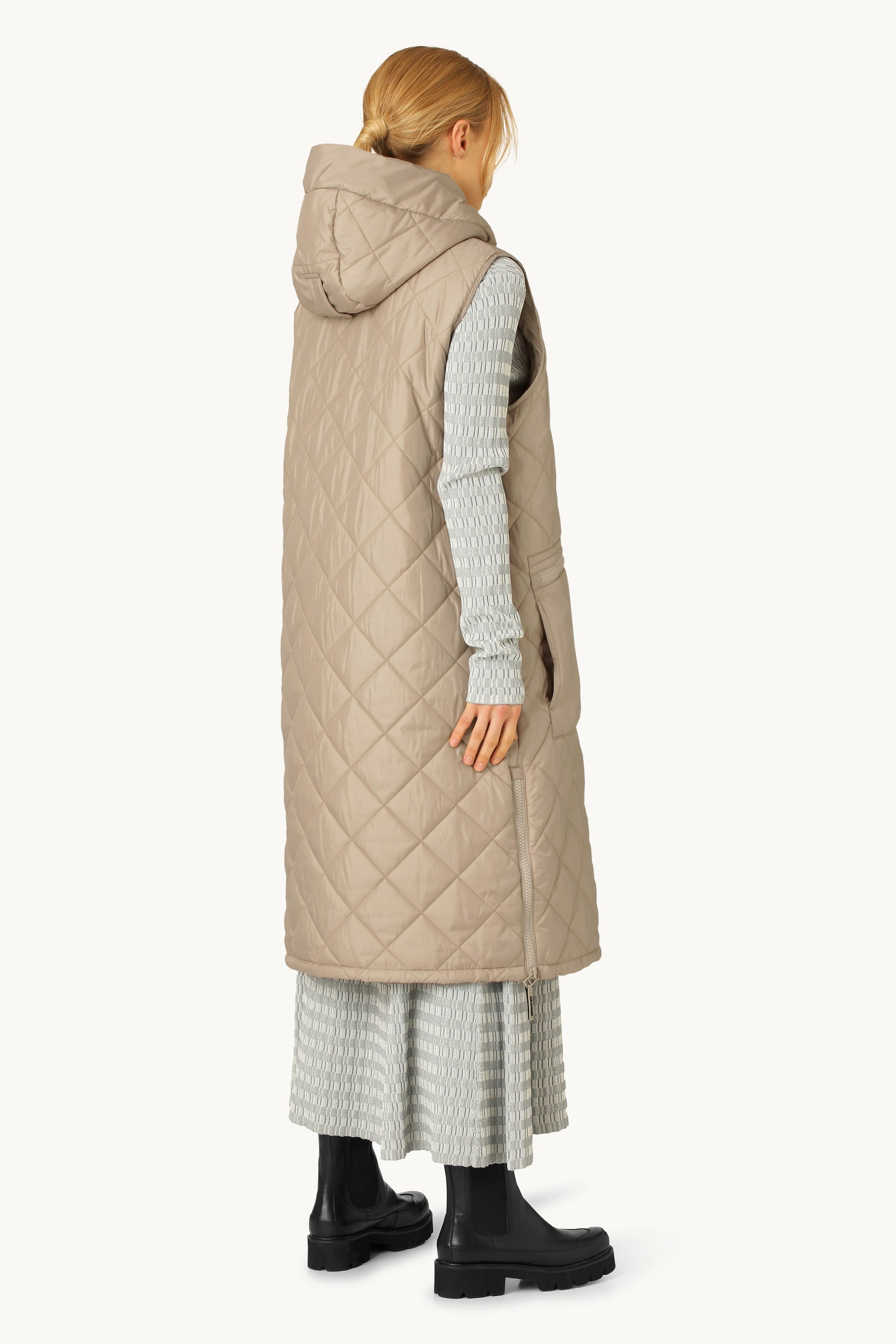 Padded Vest - Cobblestone