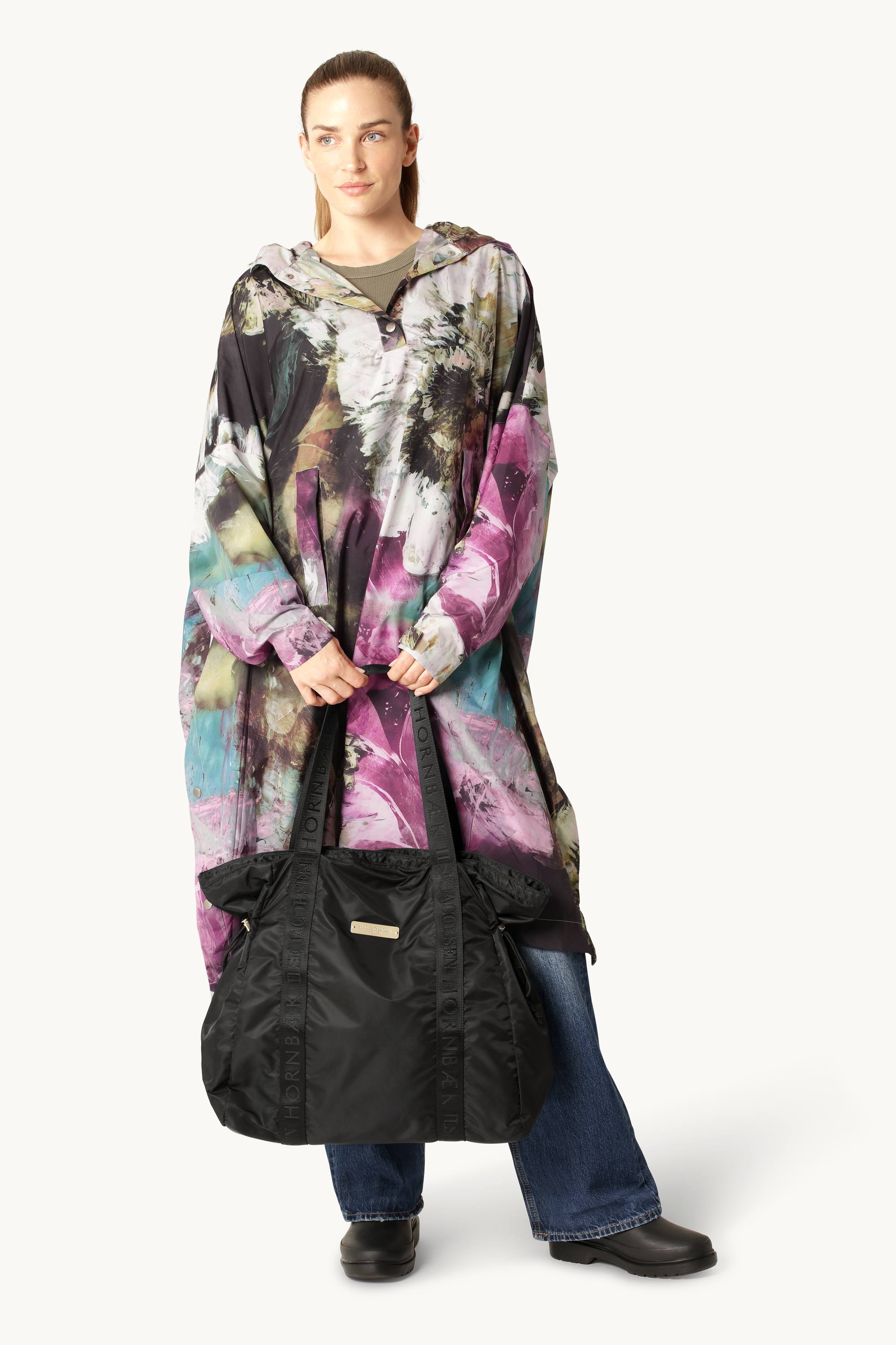 Bolso Tote para Lluvia Ligera - Black