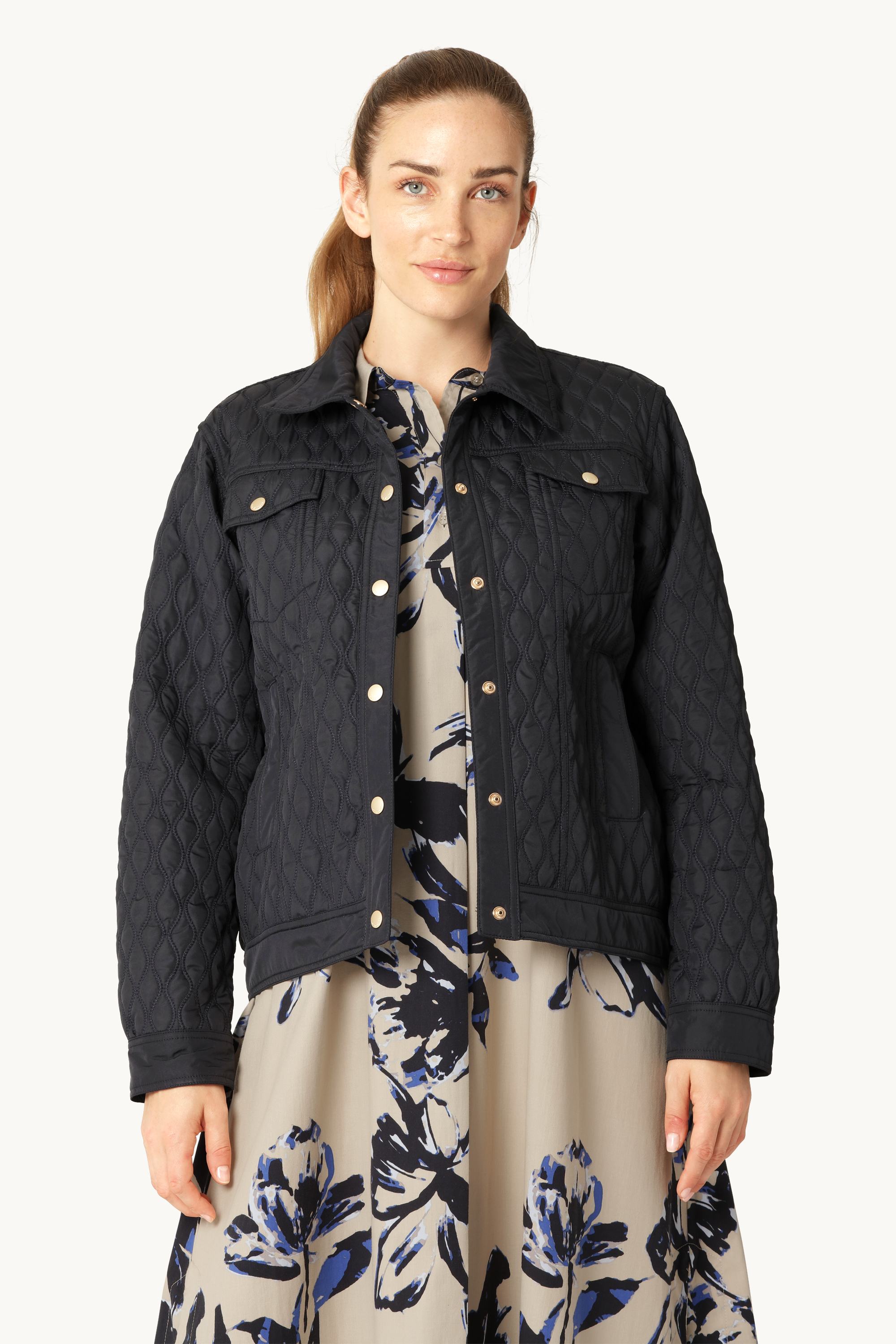 Chaqueta Acolchada - Dark Indigo
