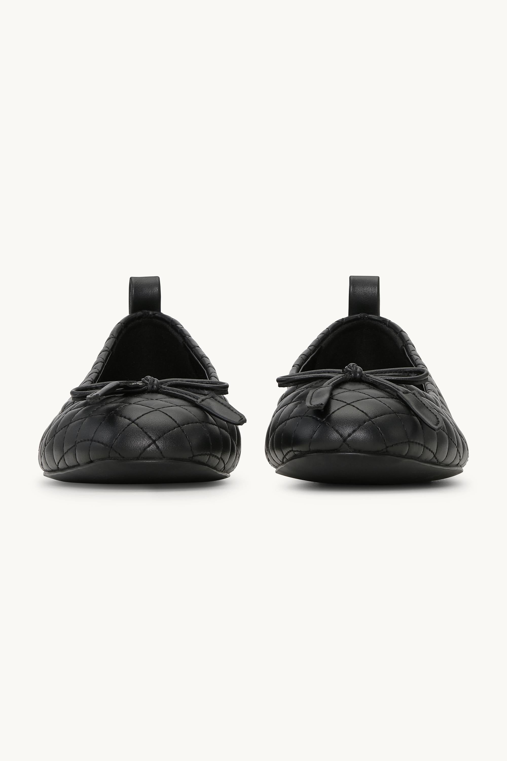 Quilted Ballerina - Black Black