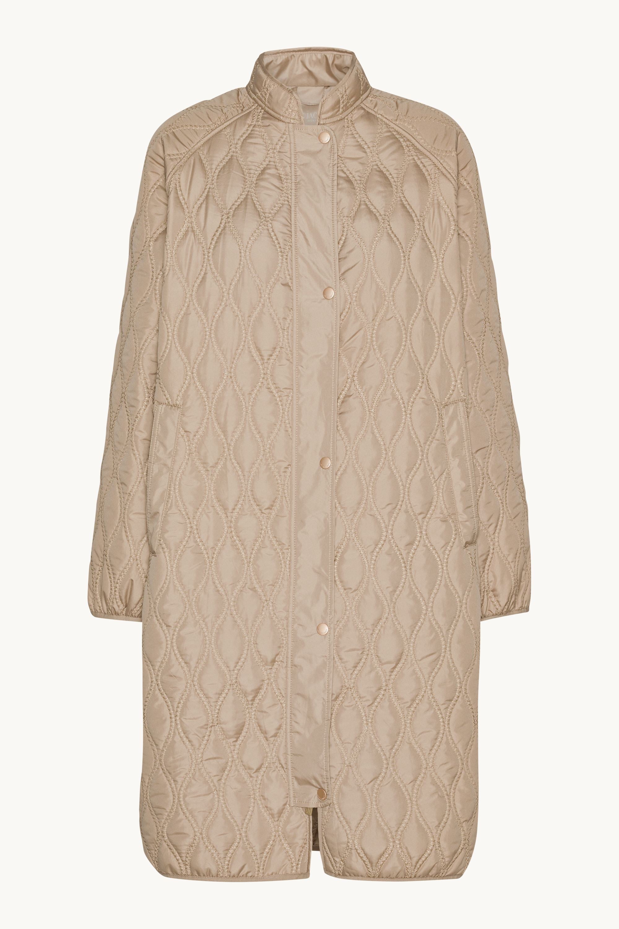 Long Quilt Jacket - Wheat