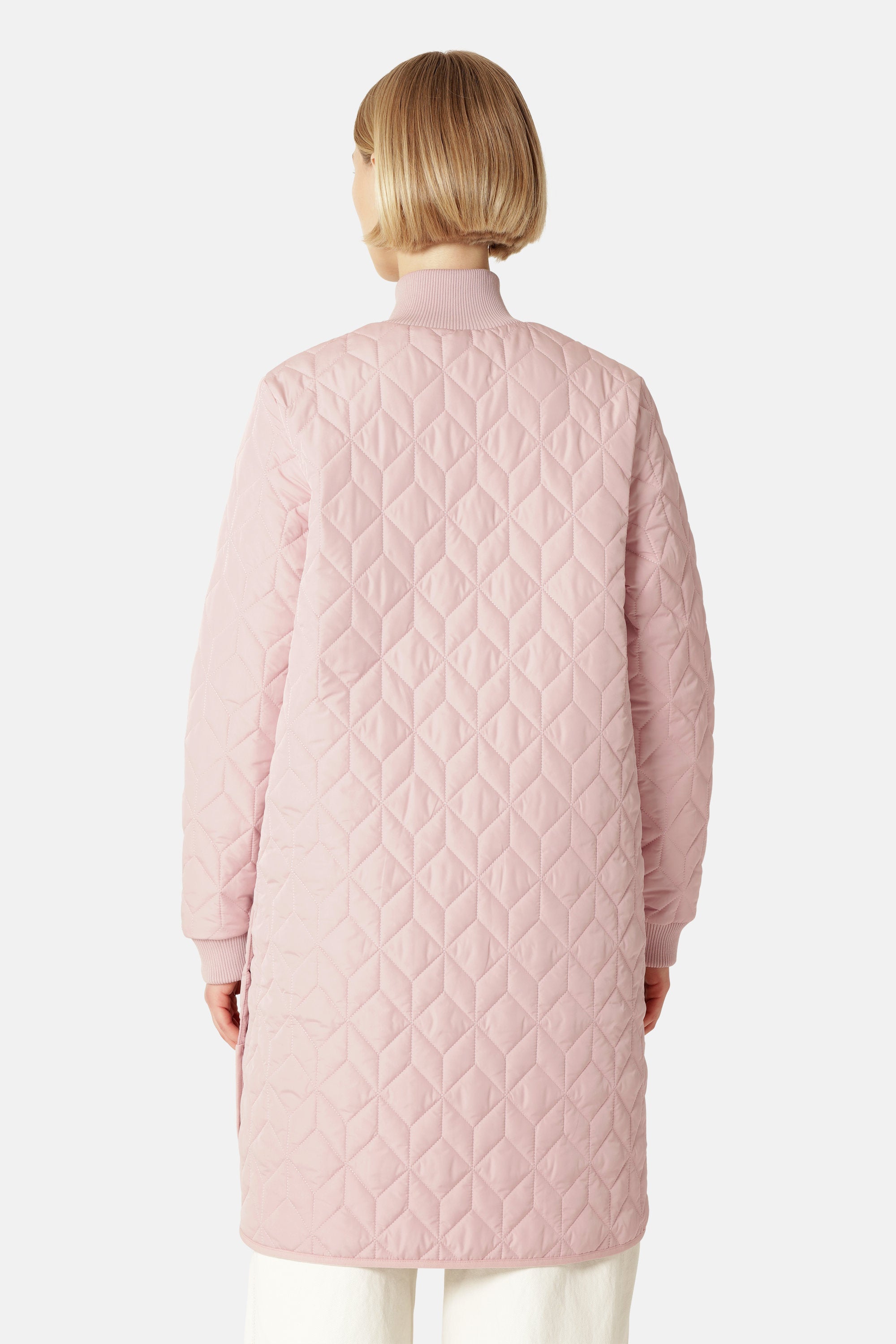 Chaqueta Larga Acolchada - Burnished Lilac