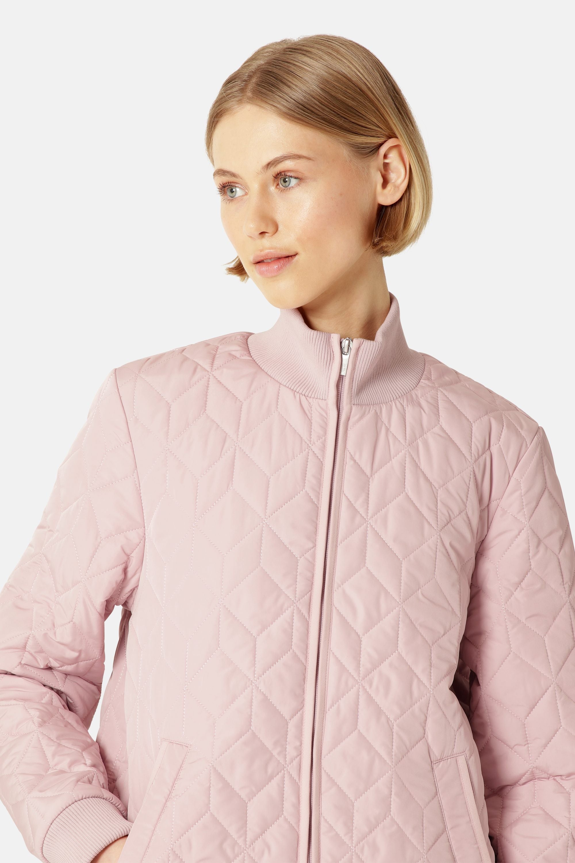 Chaqueta Larga Acolchada - Burnished Lilac