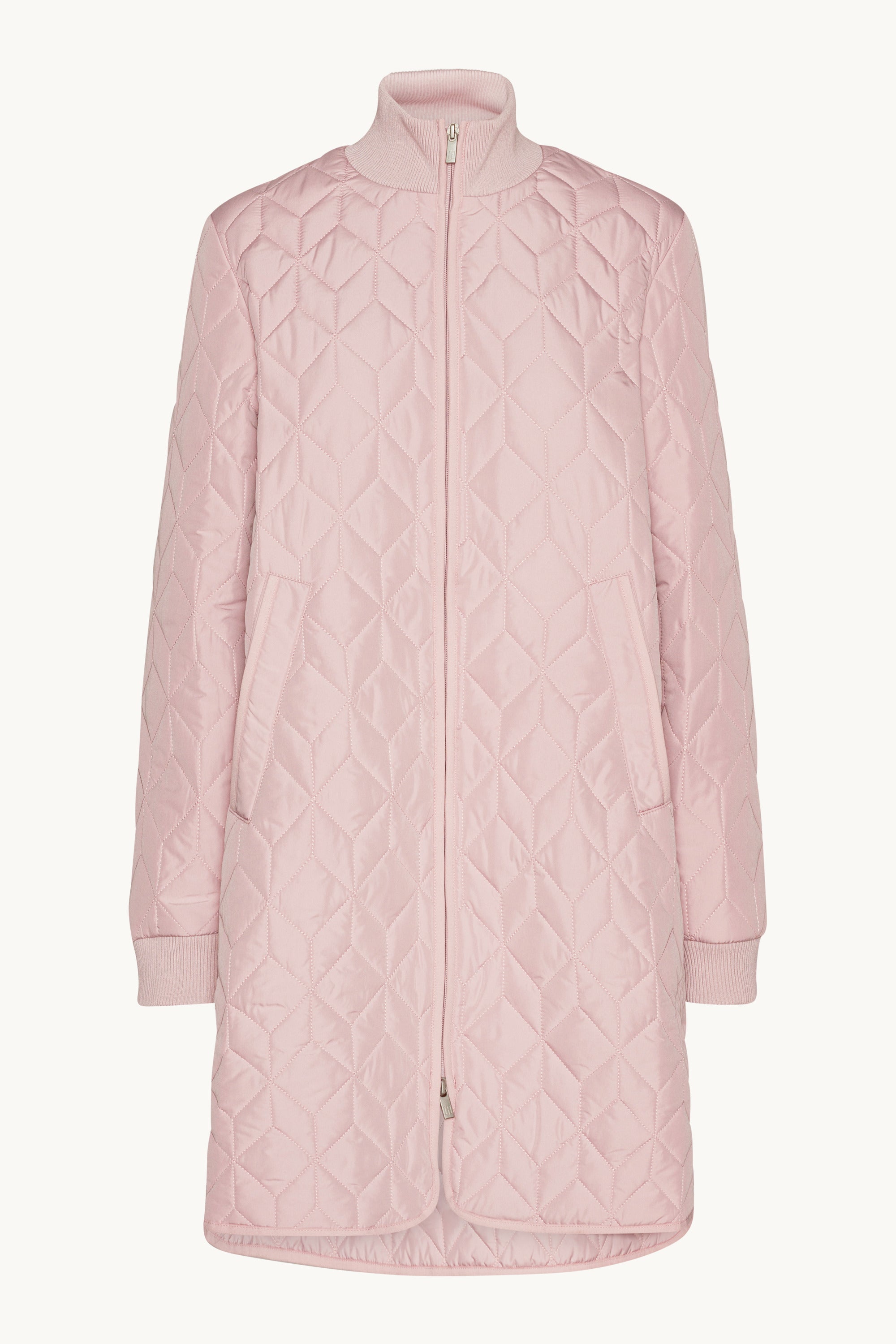 Chaqueta Larga Acolchada - Burnished Lilac