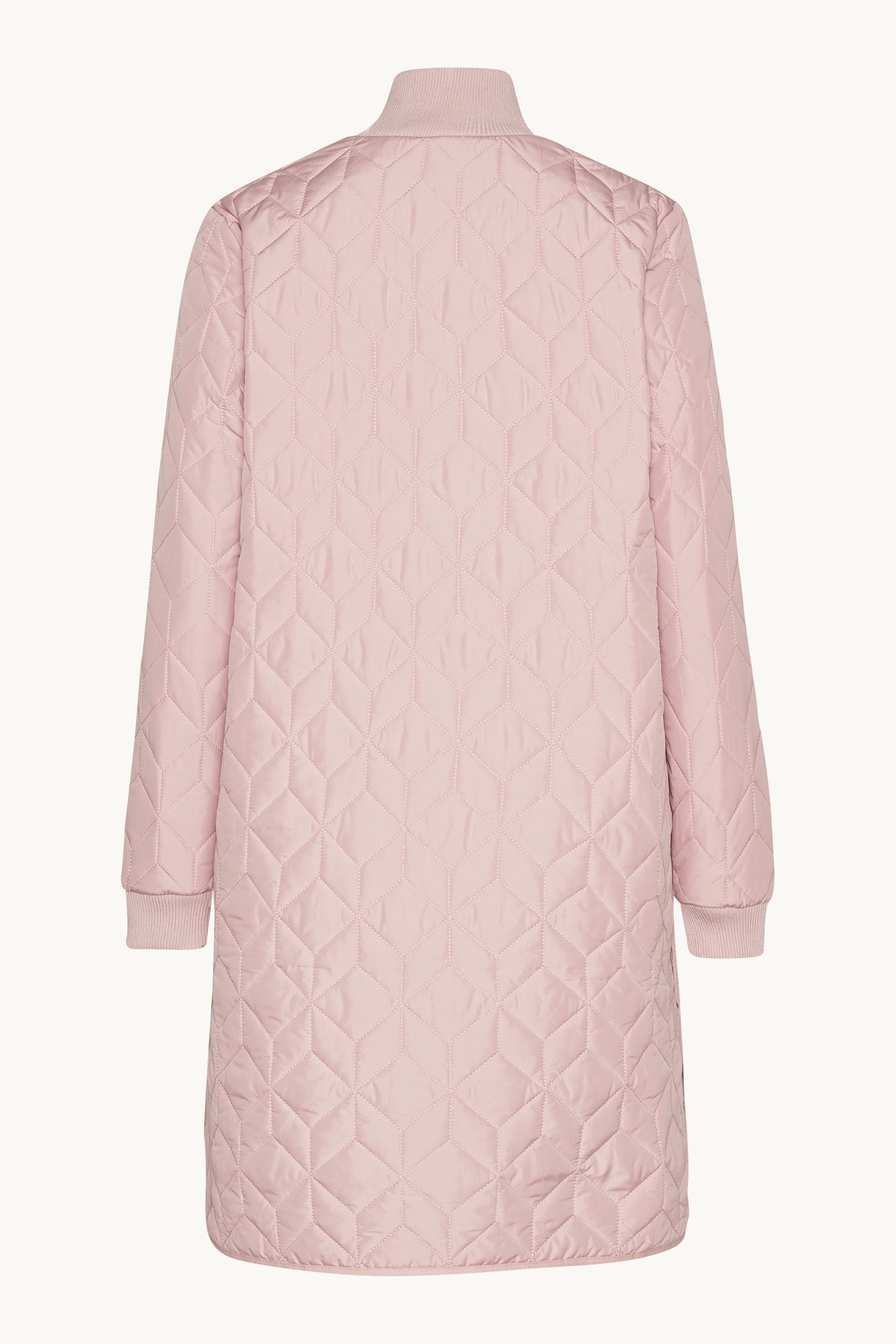 Chaqueta Larga Acolchada - Burnished Lilac