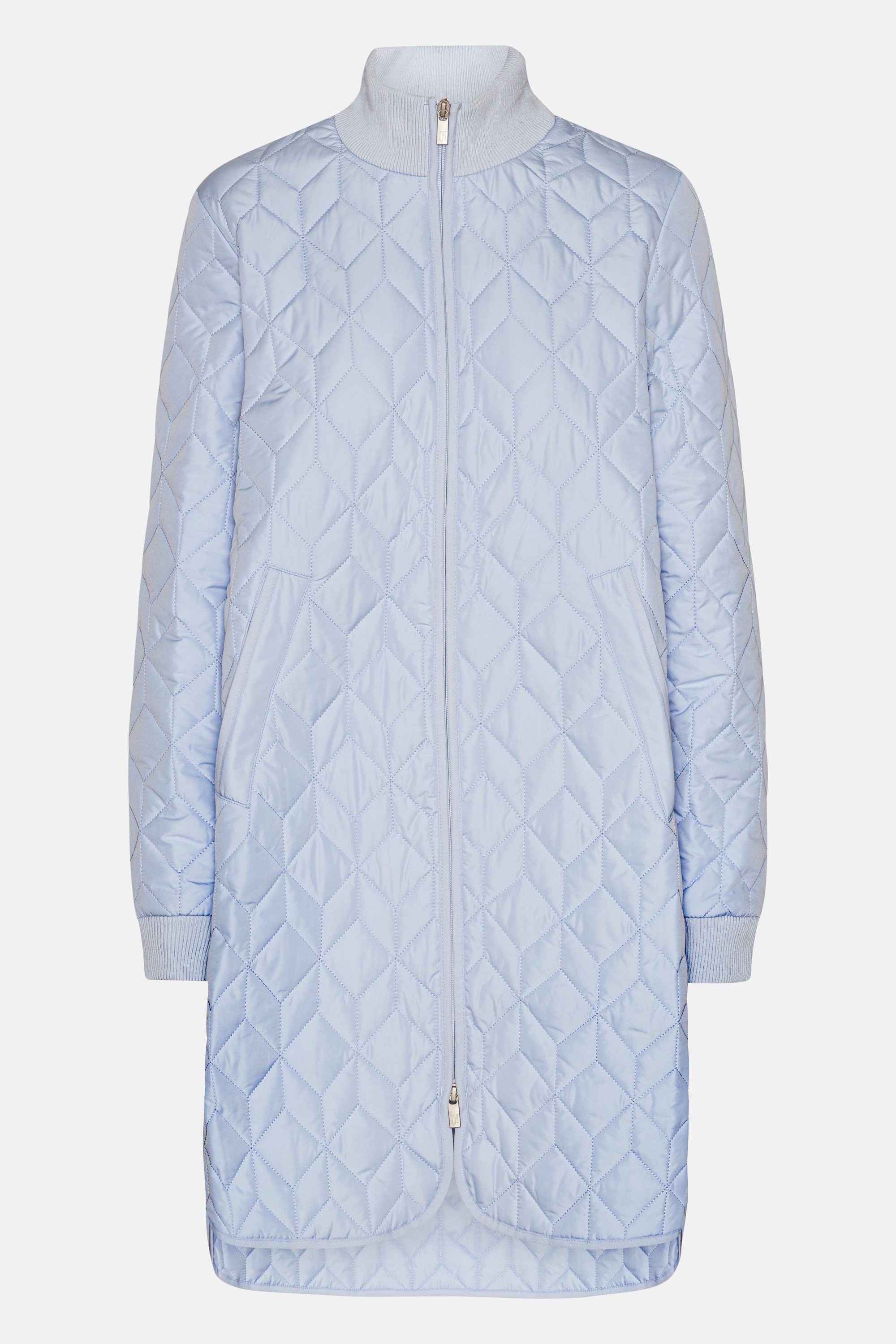 Chaqueta Larga Acolchada - Heather