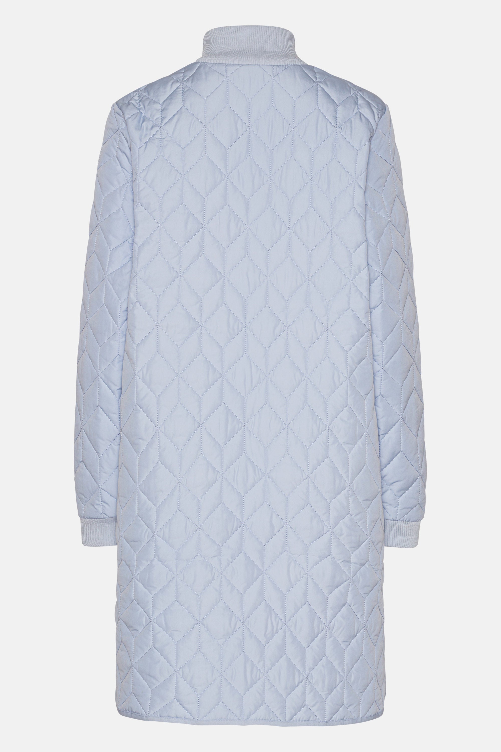 Chaqueta Larga Acolchada - Heather