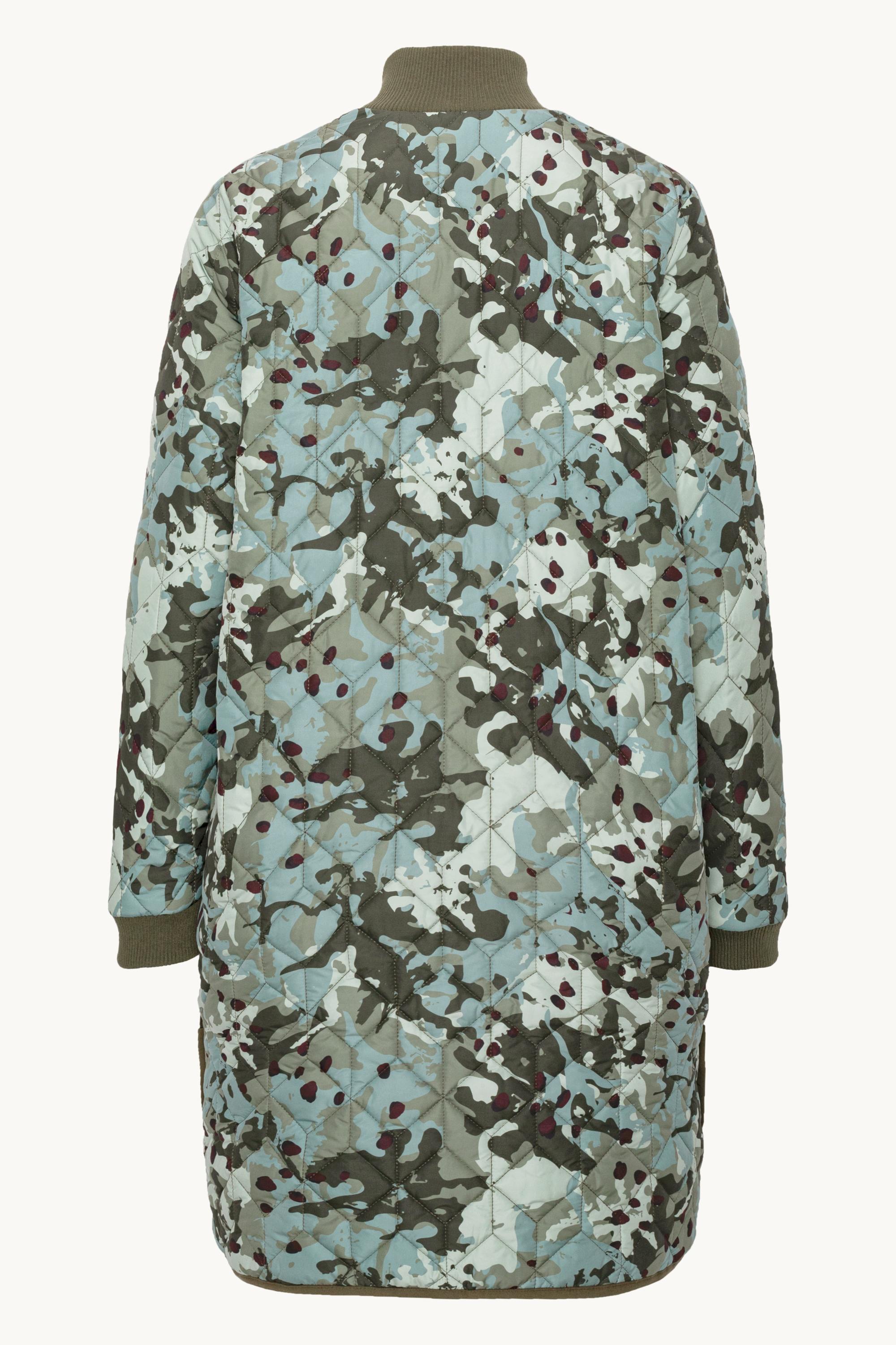 Abrigo acolchado - Camuflaje verde