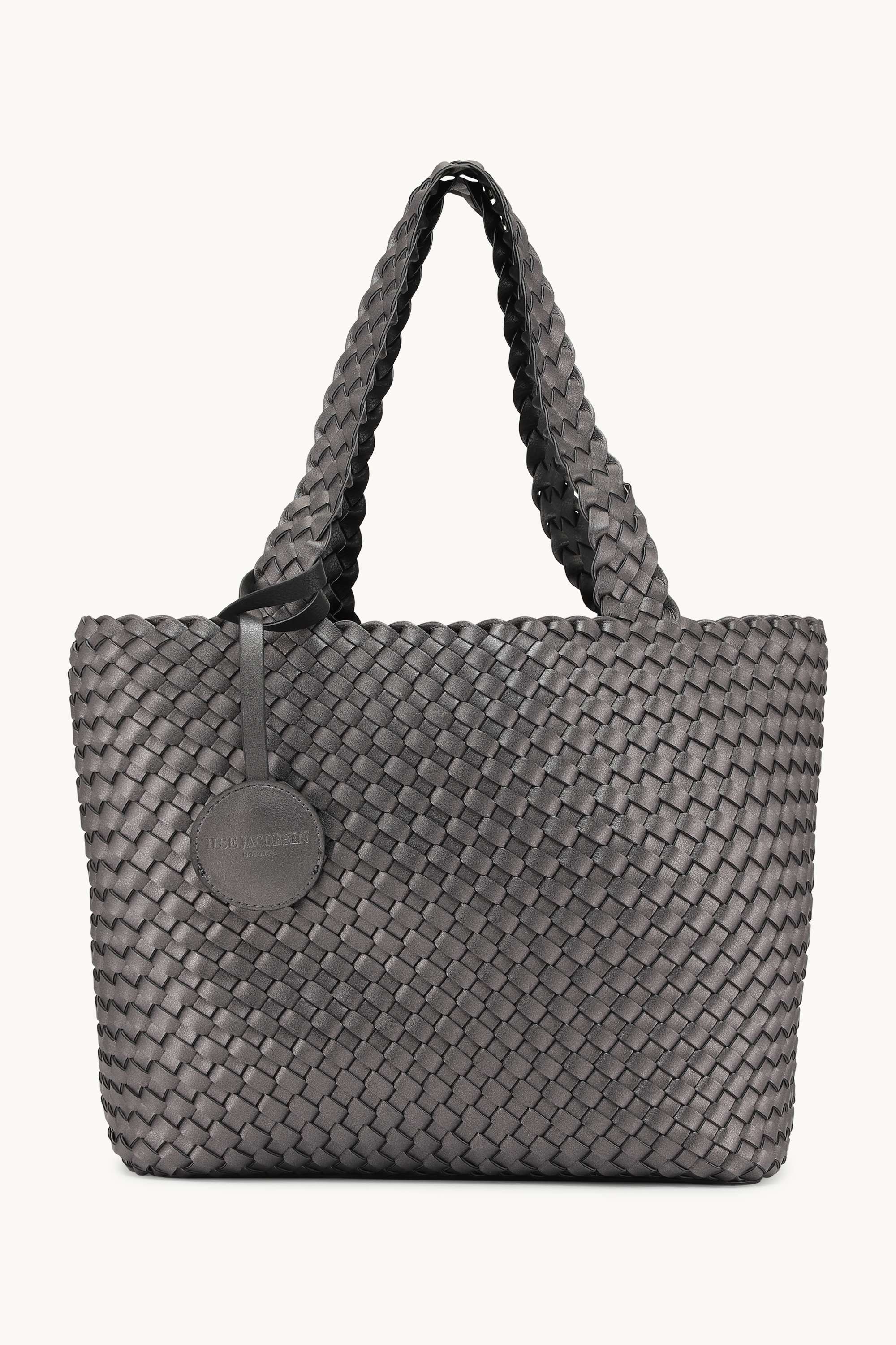 Tote Bag Trenzado - Black Gun metal