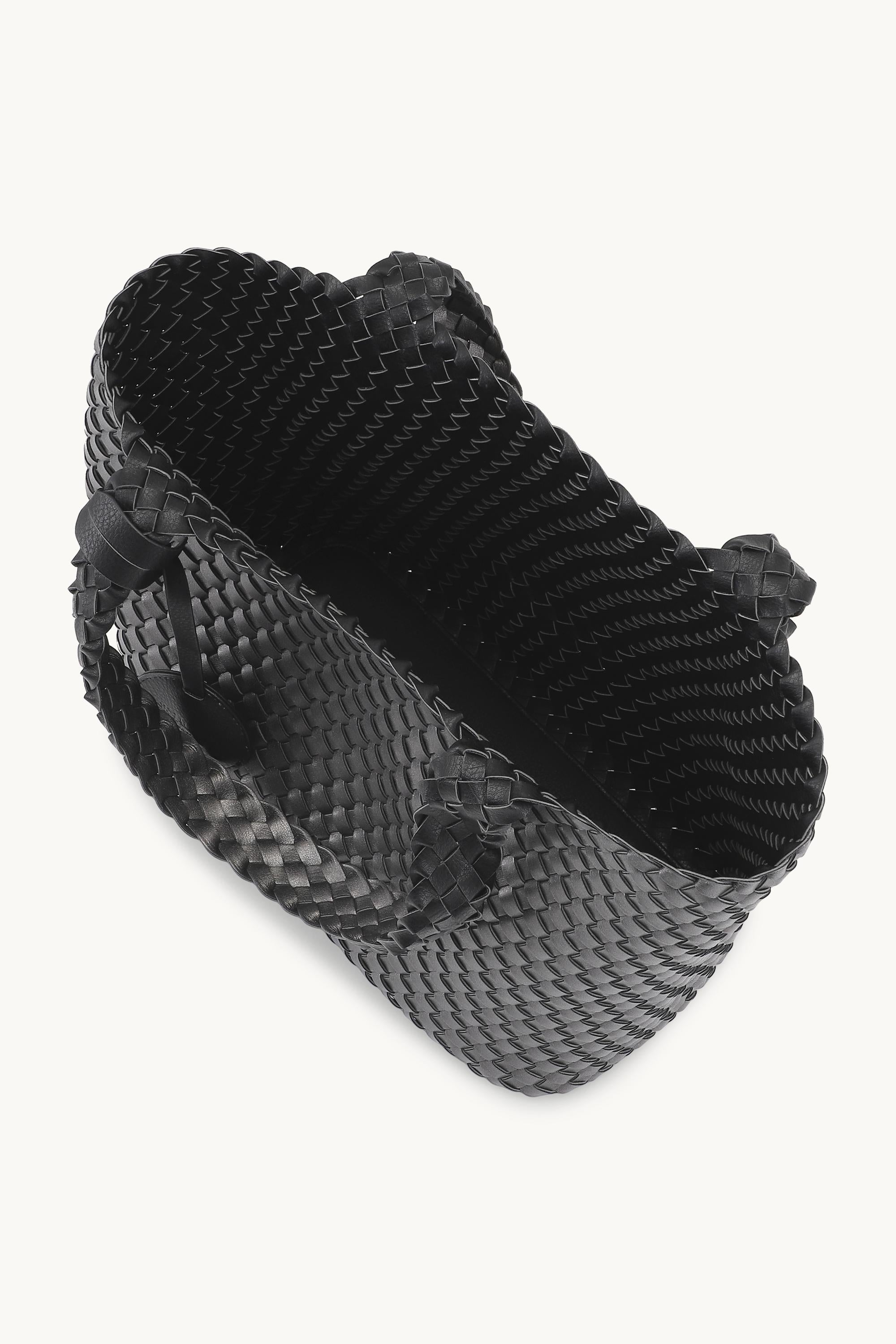 Tote Bag Trenzado - Black Gun metal