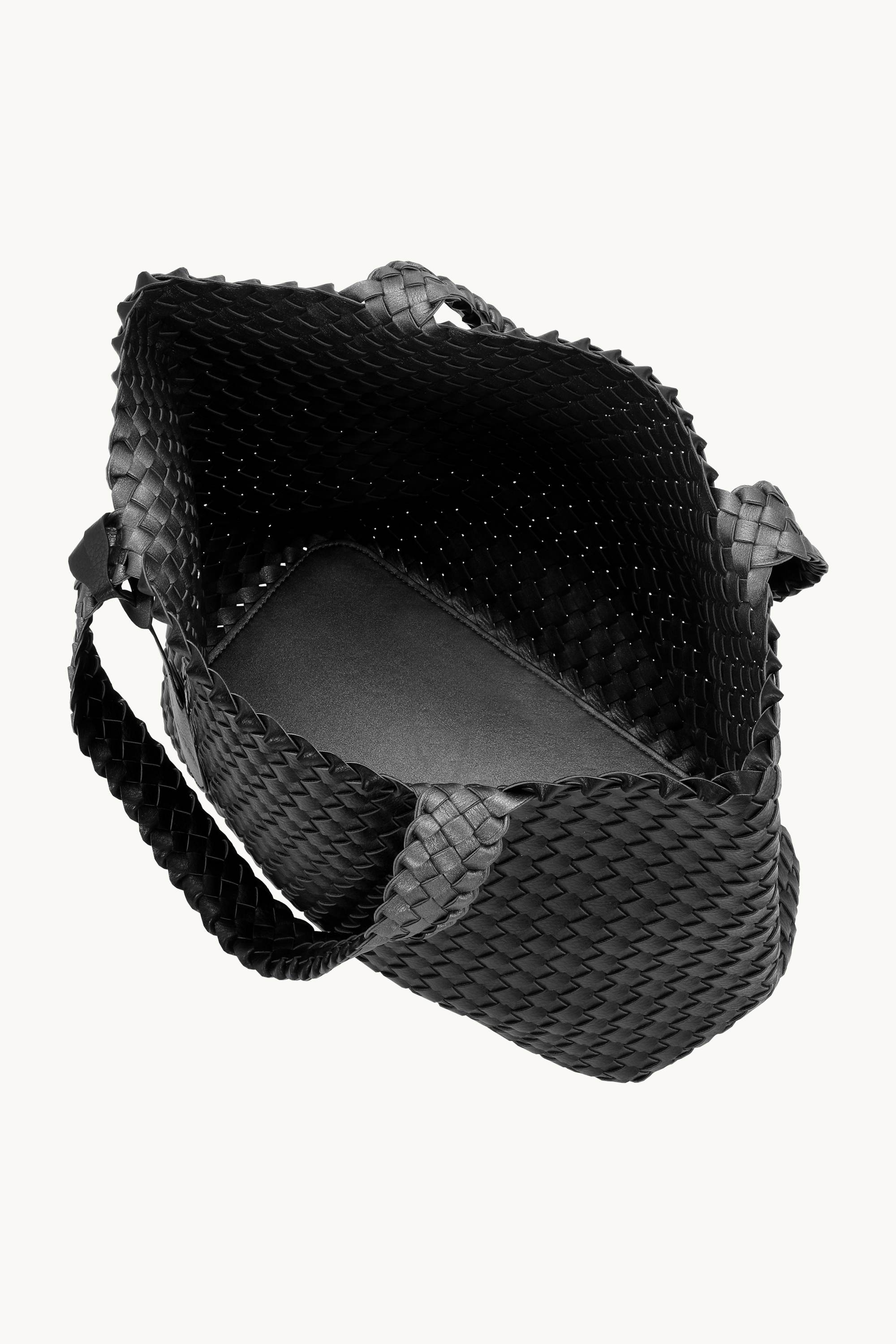 Tote Bag Trenzado - Black Gun metal