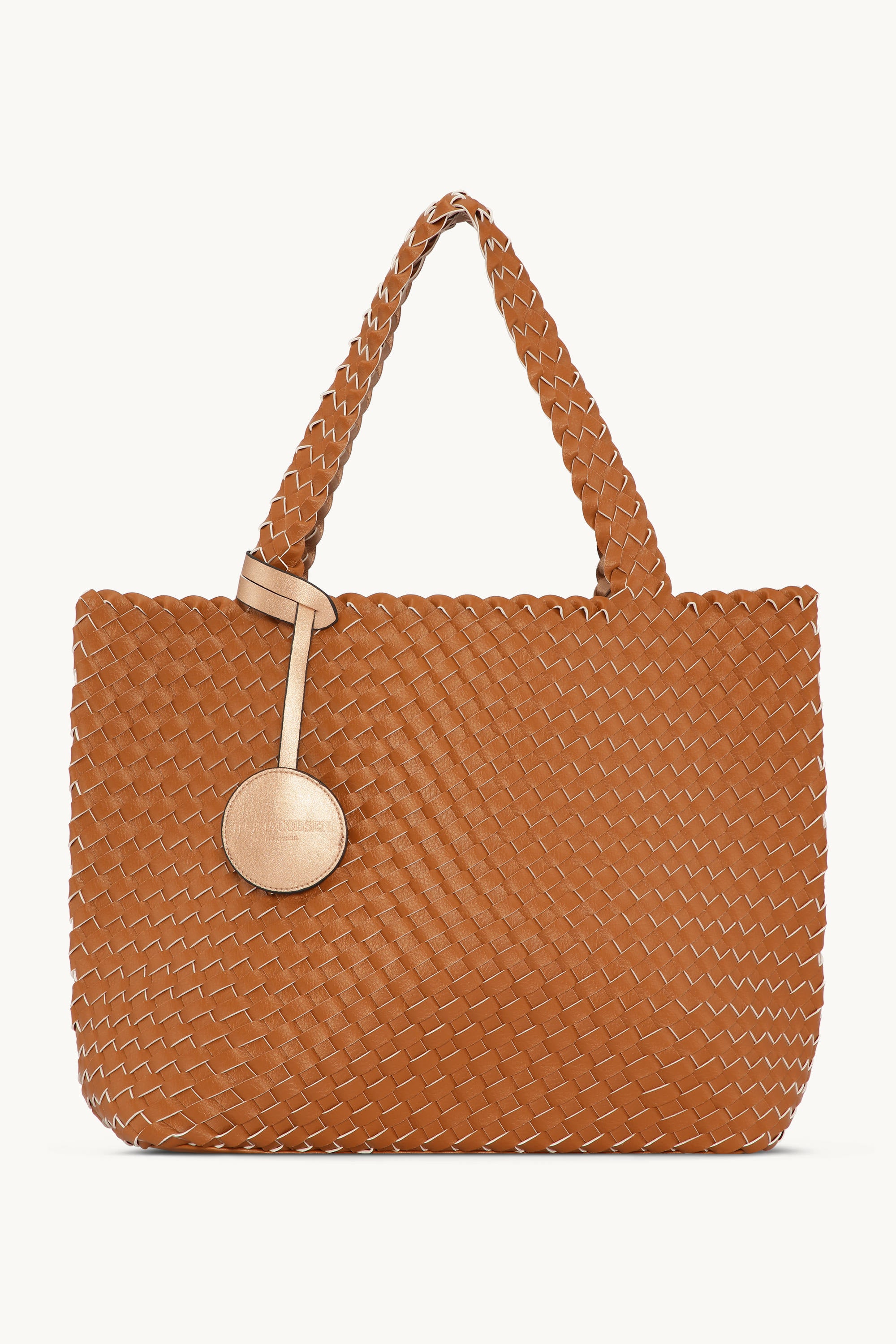 Tote Bag Trenzado - Burnt Caramel Copper
