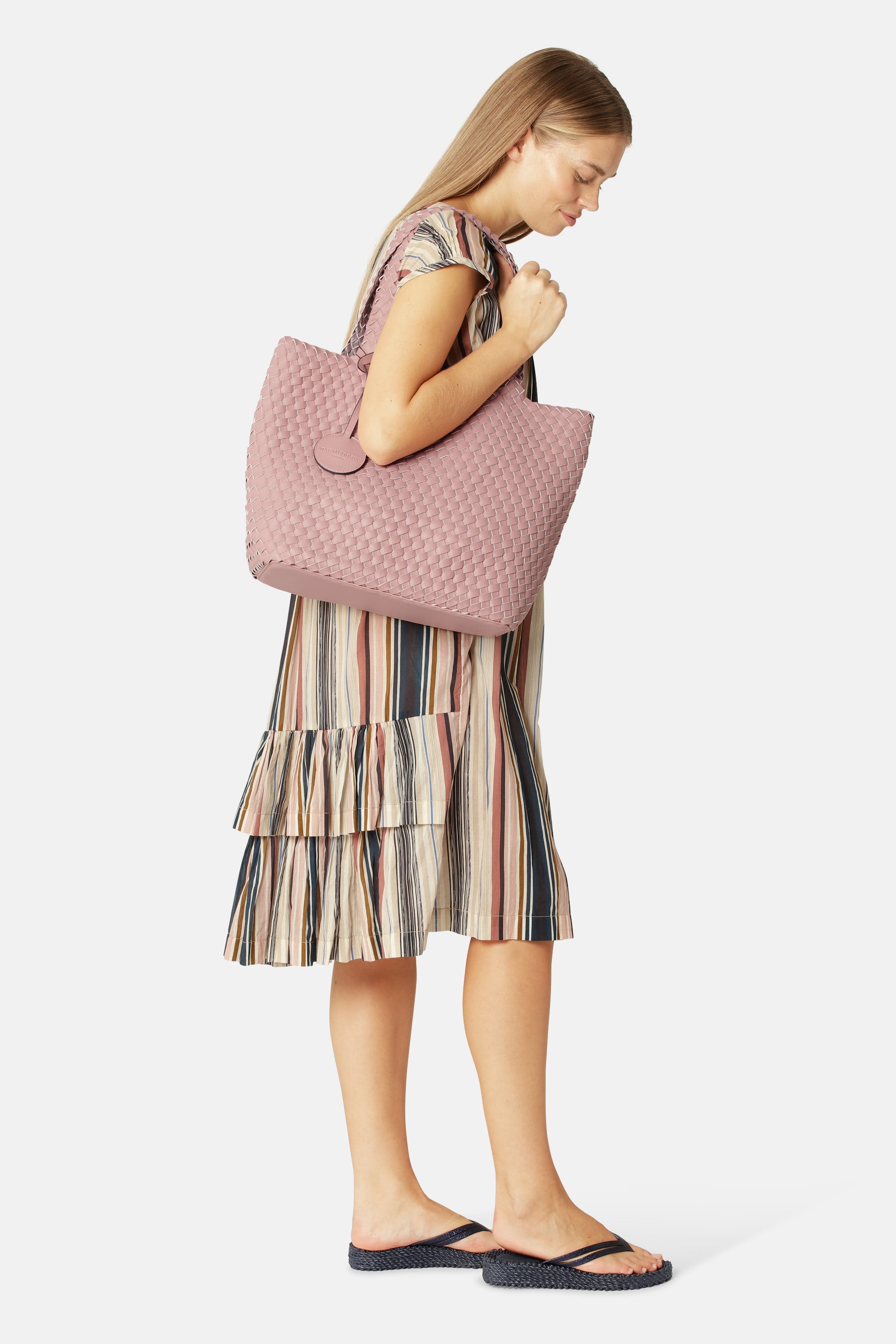 Tote Bag Braided - Adobe Rose Lotus