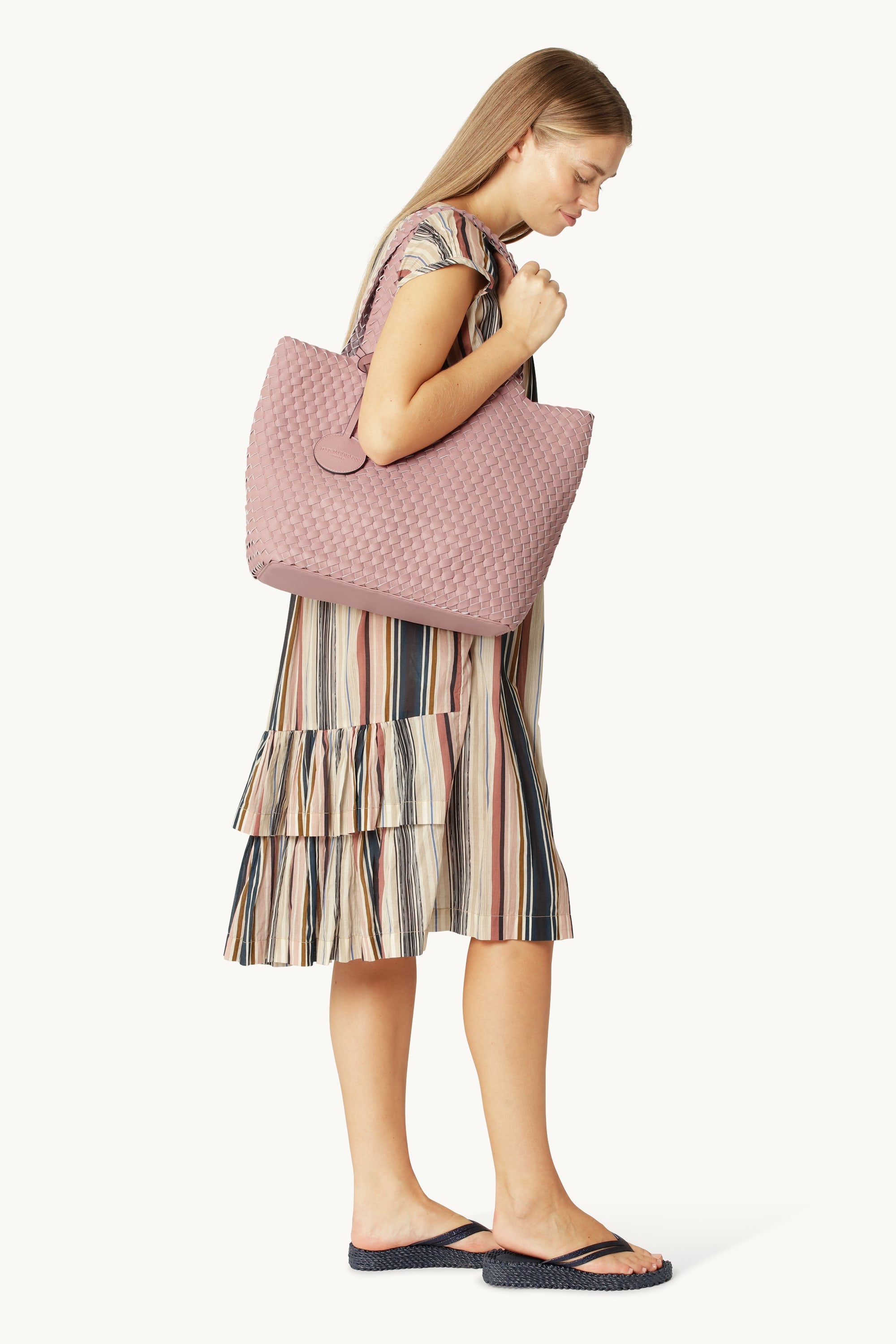 Tote Bag Trenzado - Adobe Rose Lotus