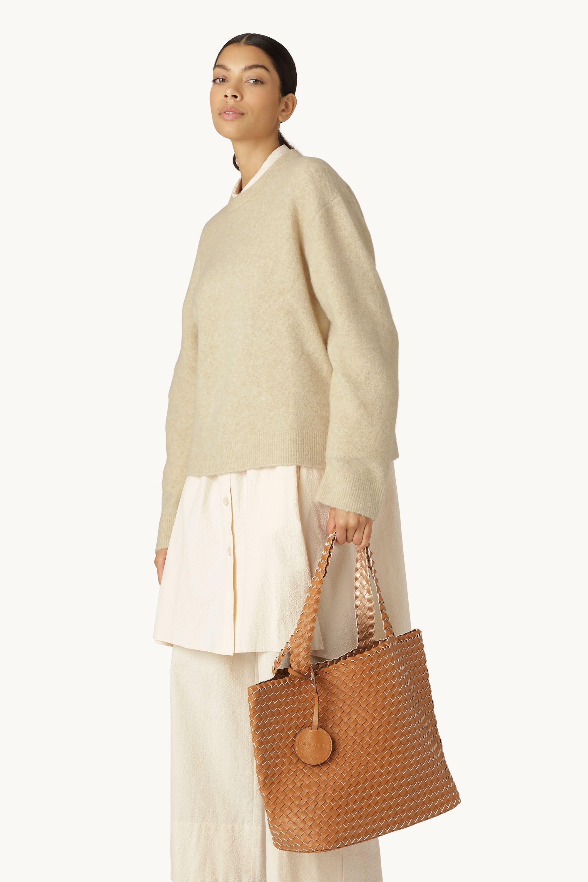 Tote Bag Trenzado - Pumpkin Copper