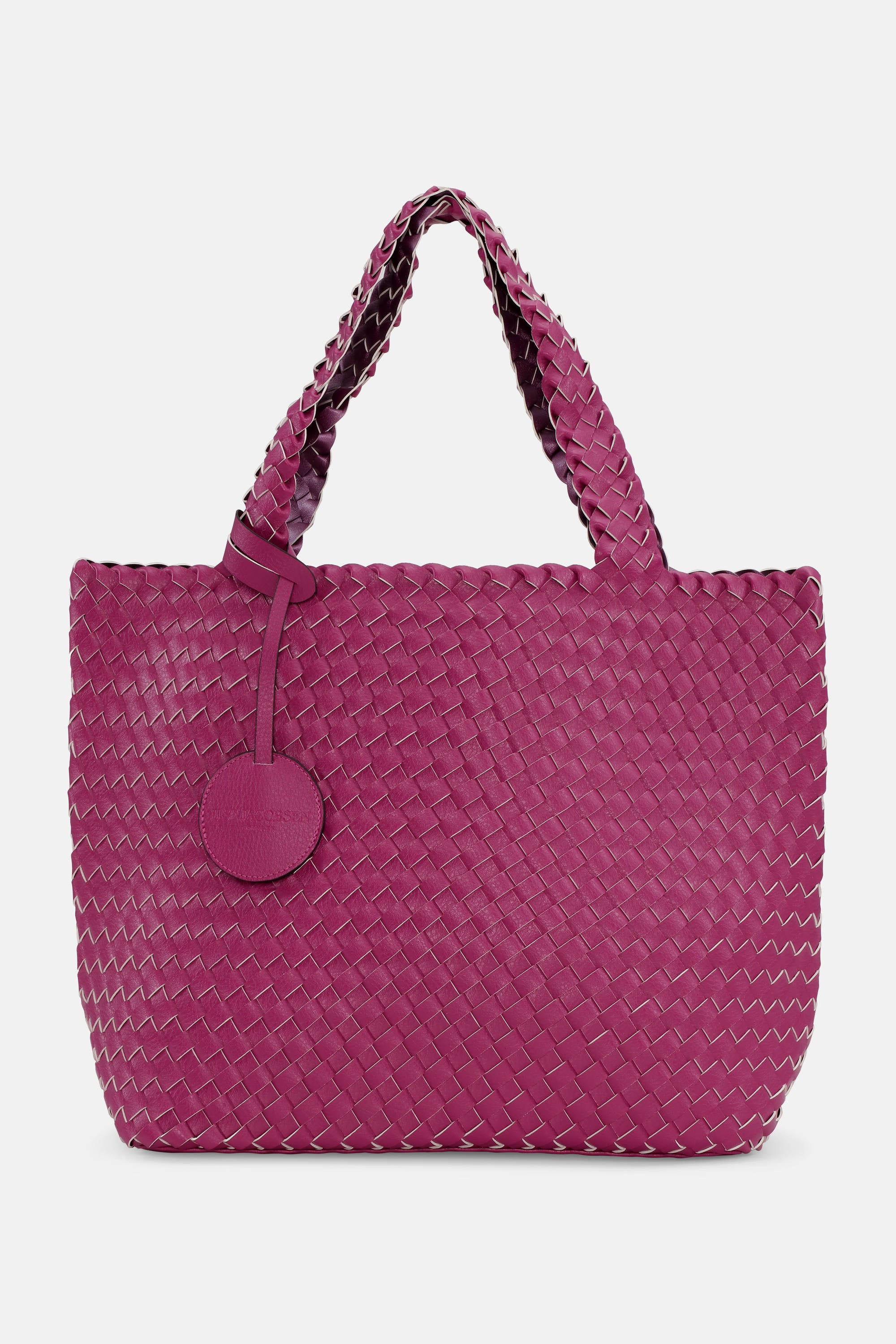 Tote Bag Trenzado - Magenta Haze Magenta Haze Metallic