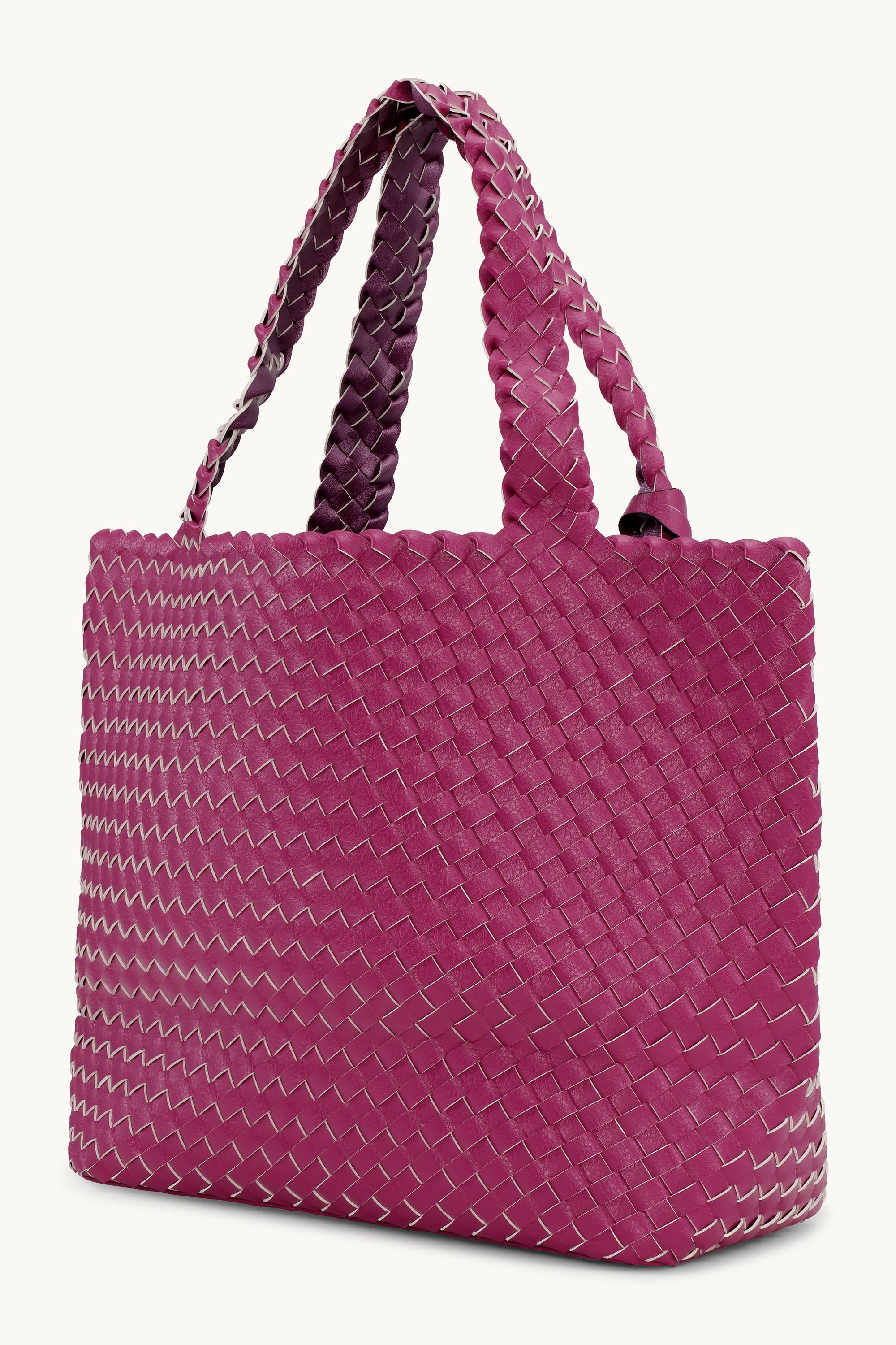 Tote Bag Trenzado - Magenta Haze Magenta Haze Metallic