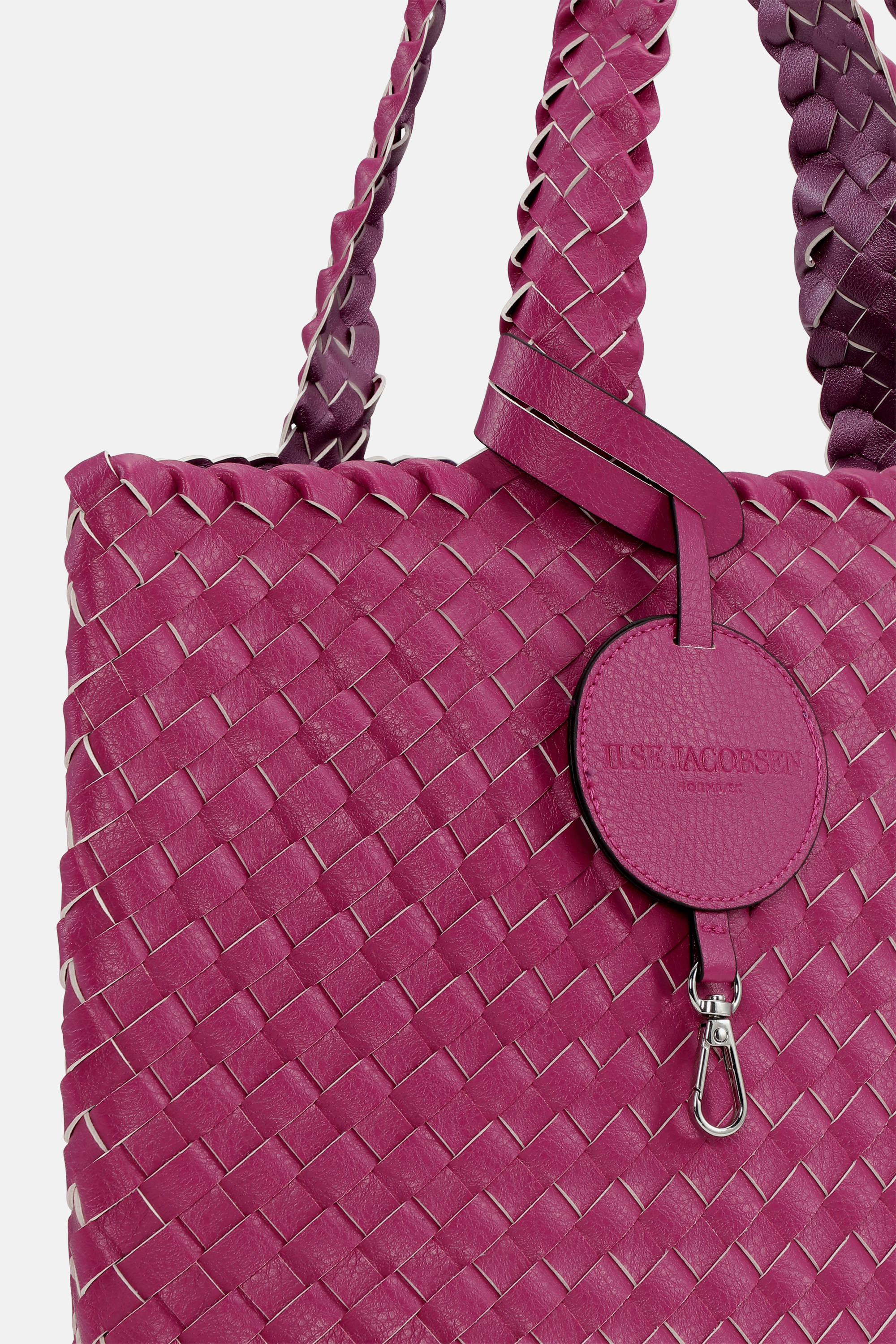 Tote Bag Trenzado - Magenta Haze Magenta Haze Metallic