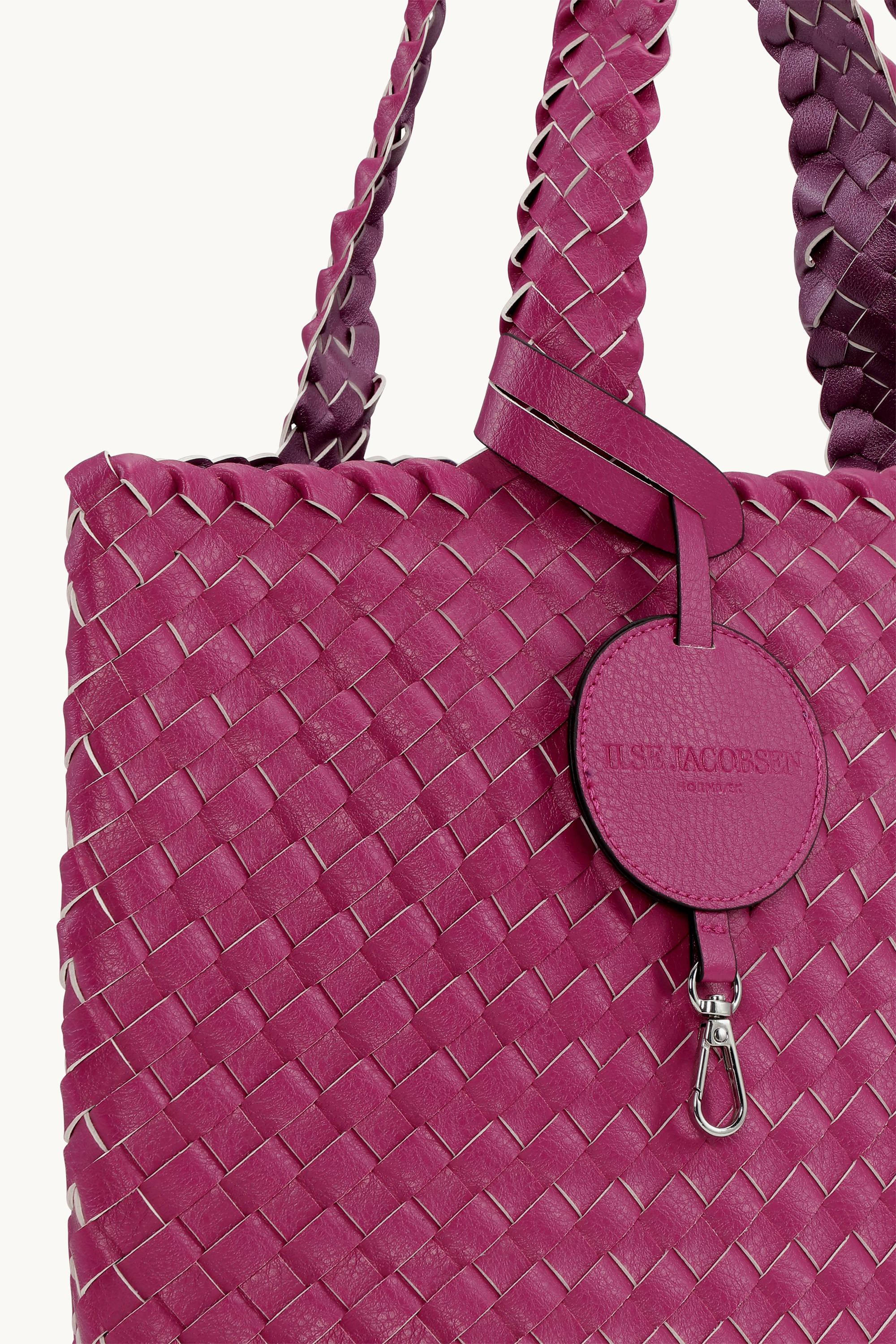 Tote Bag Trenzado - Magenta Haze Magenta Haze Metallic