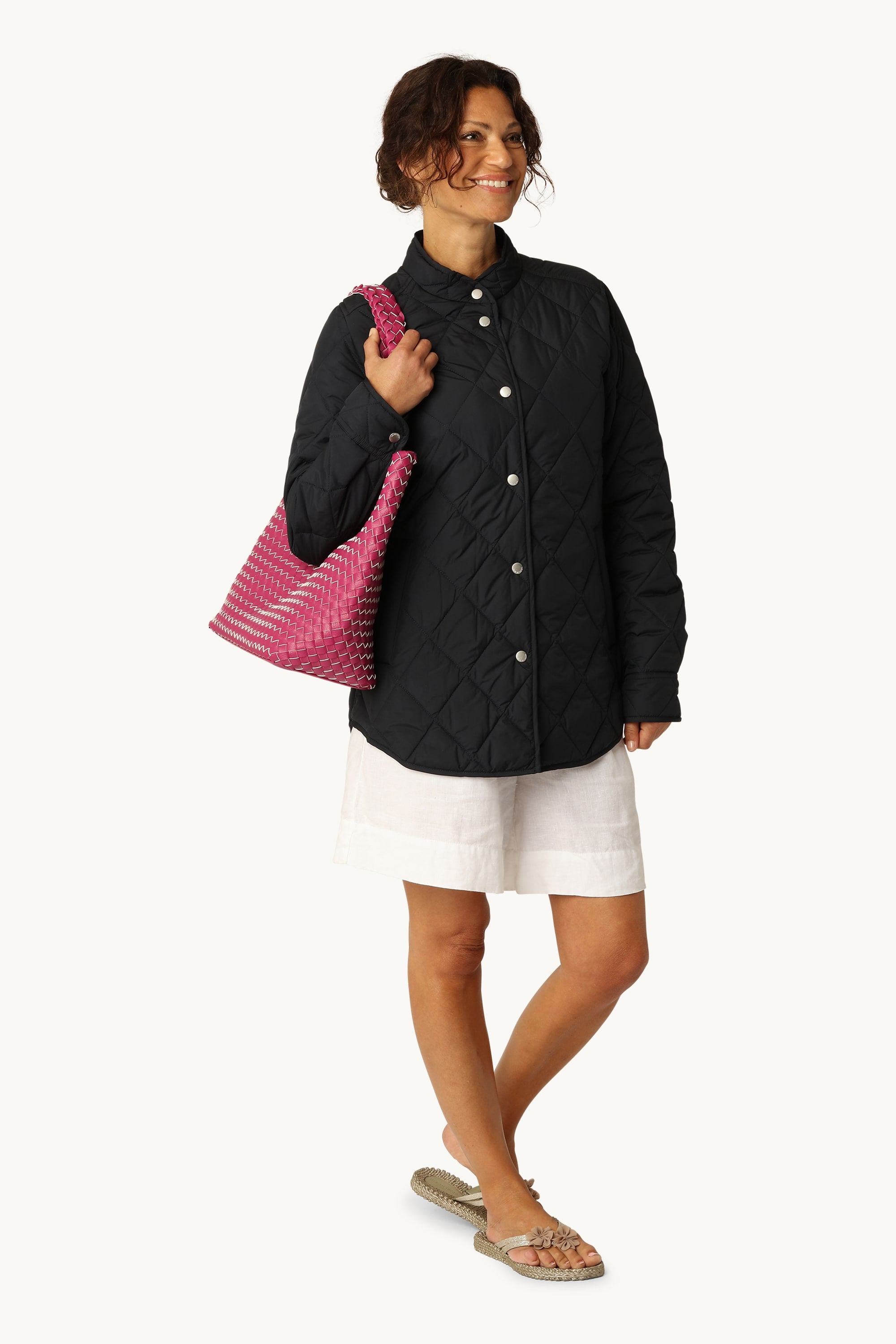 Tote Bag Trenzado - Magenta Haze Magenta Haze Metallic