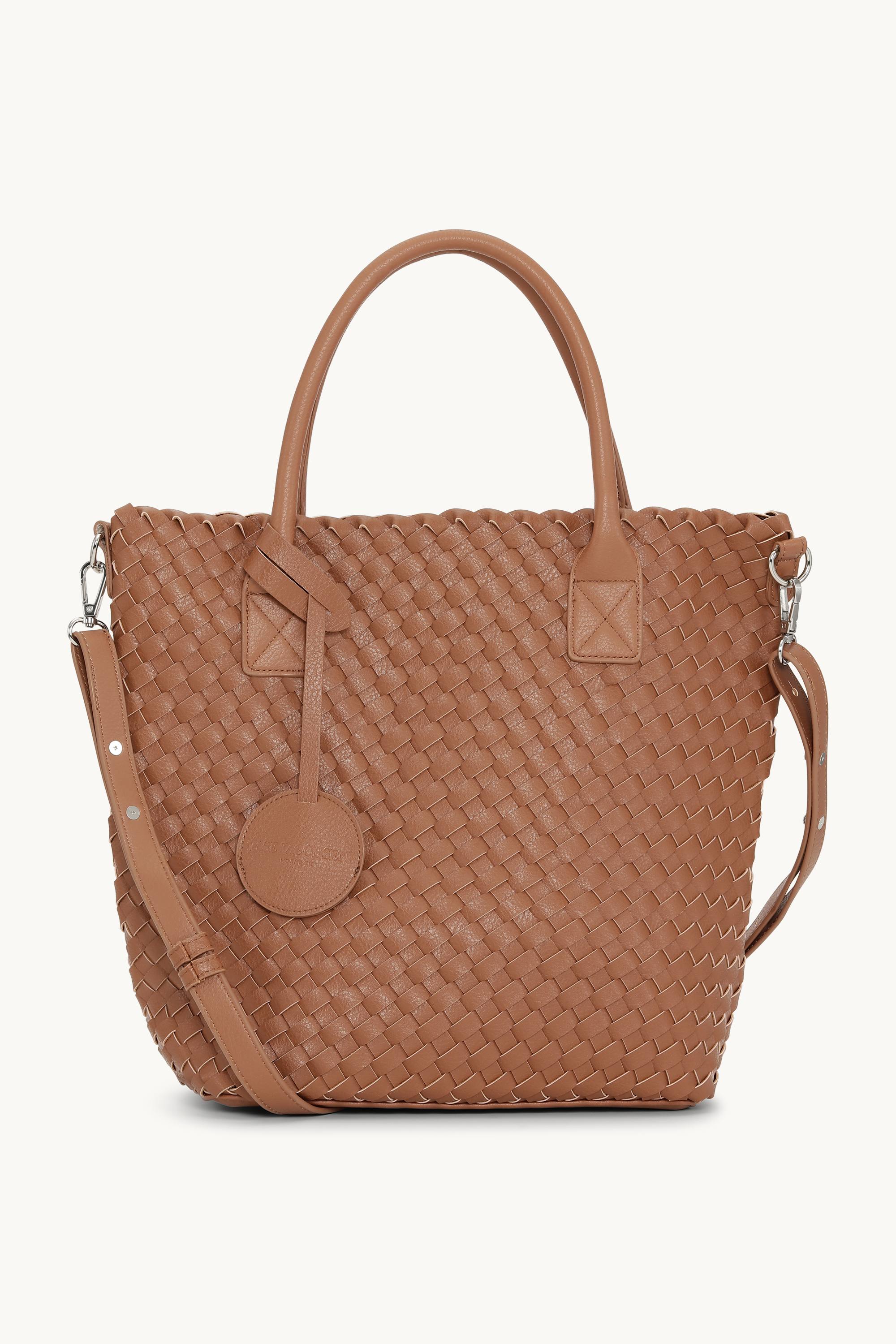 Tote Bag - Burnt Caramel Metallic Brown