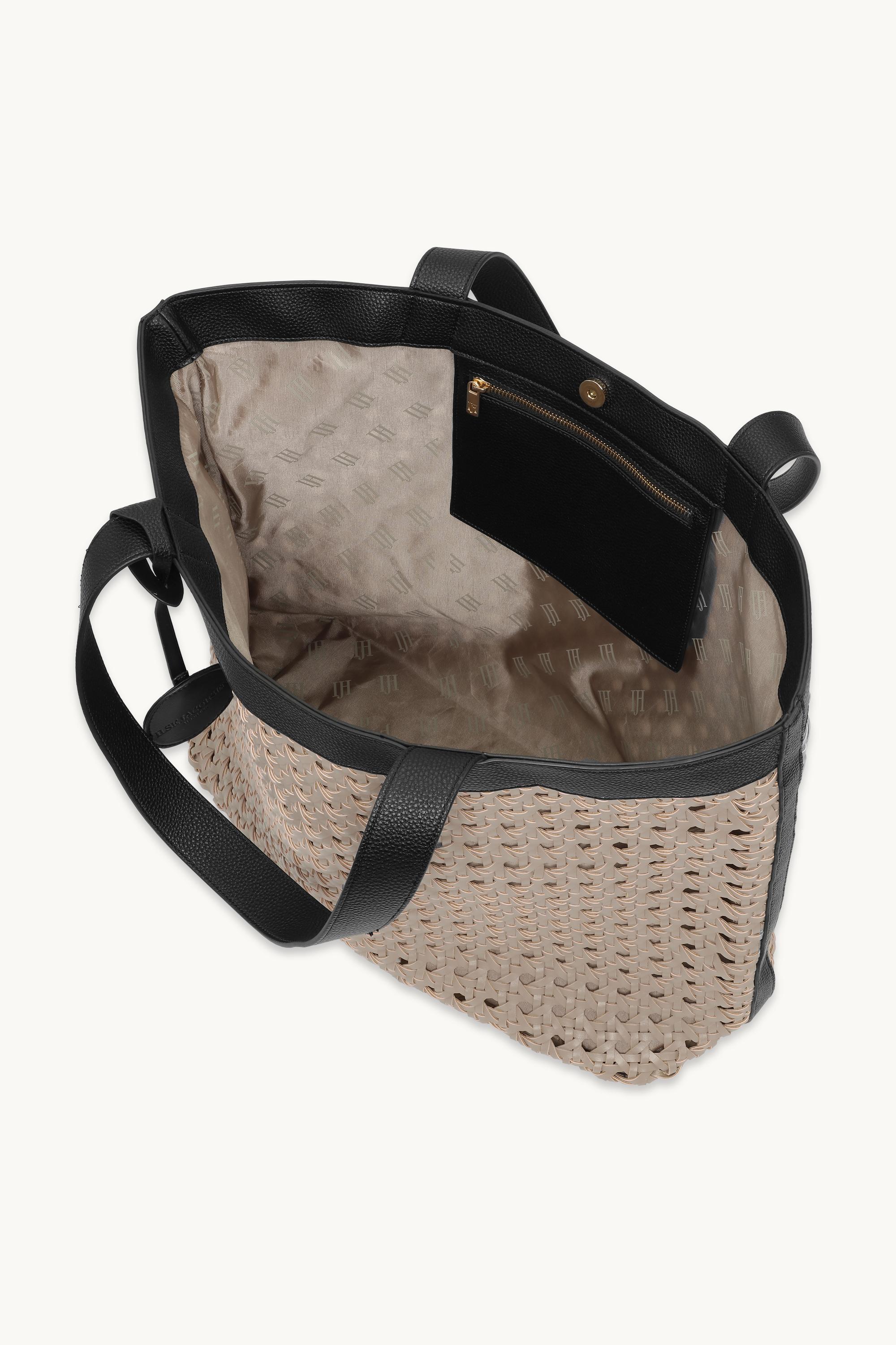 Bolso de Playa Grande - Sand Pile Black