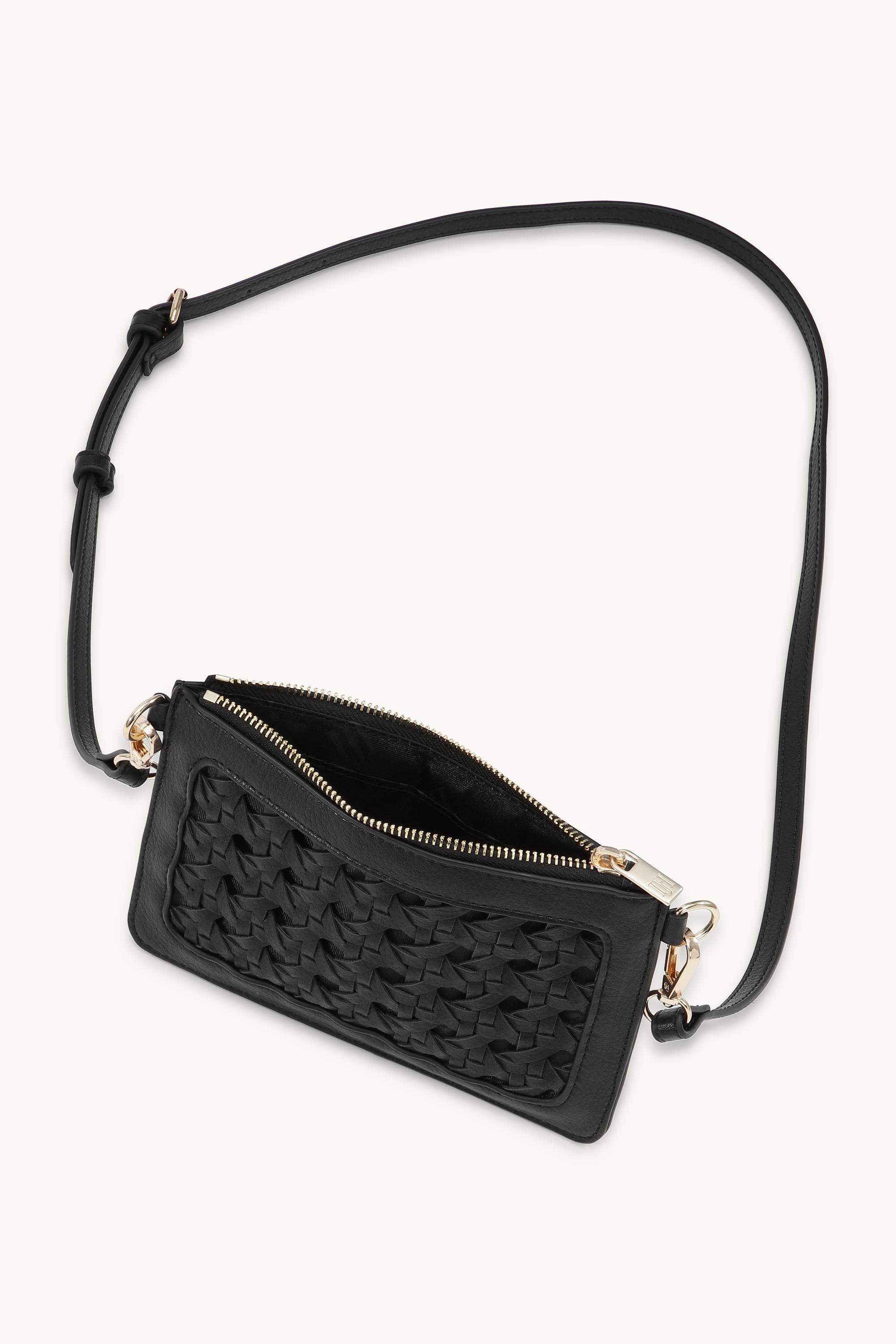 Braided Wallet - Black Black