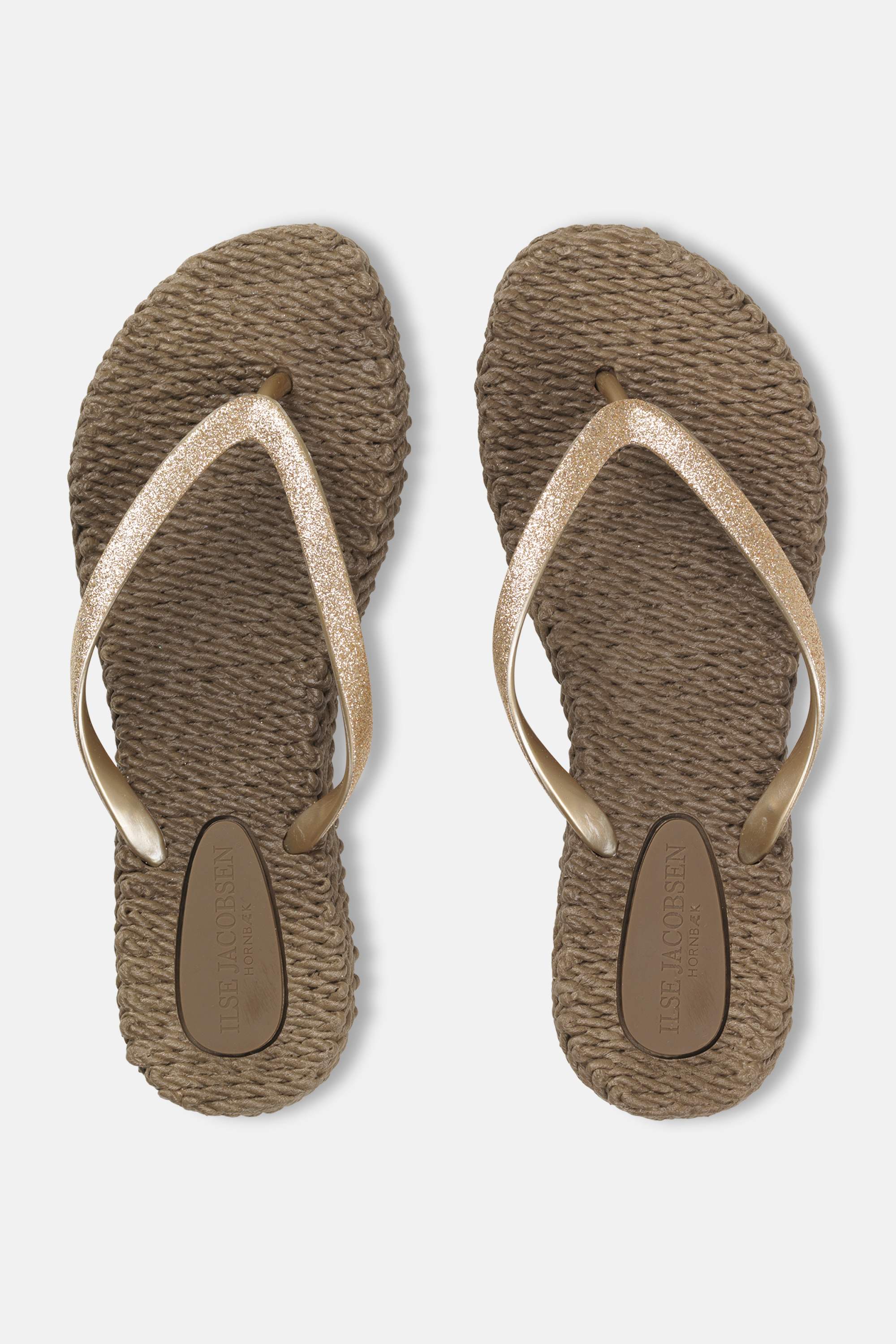 Chanclas Glitter - Cub Brown