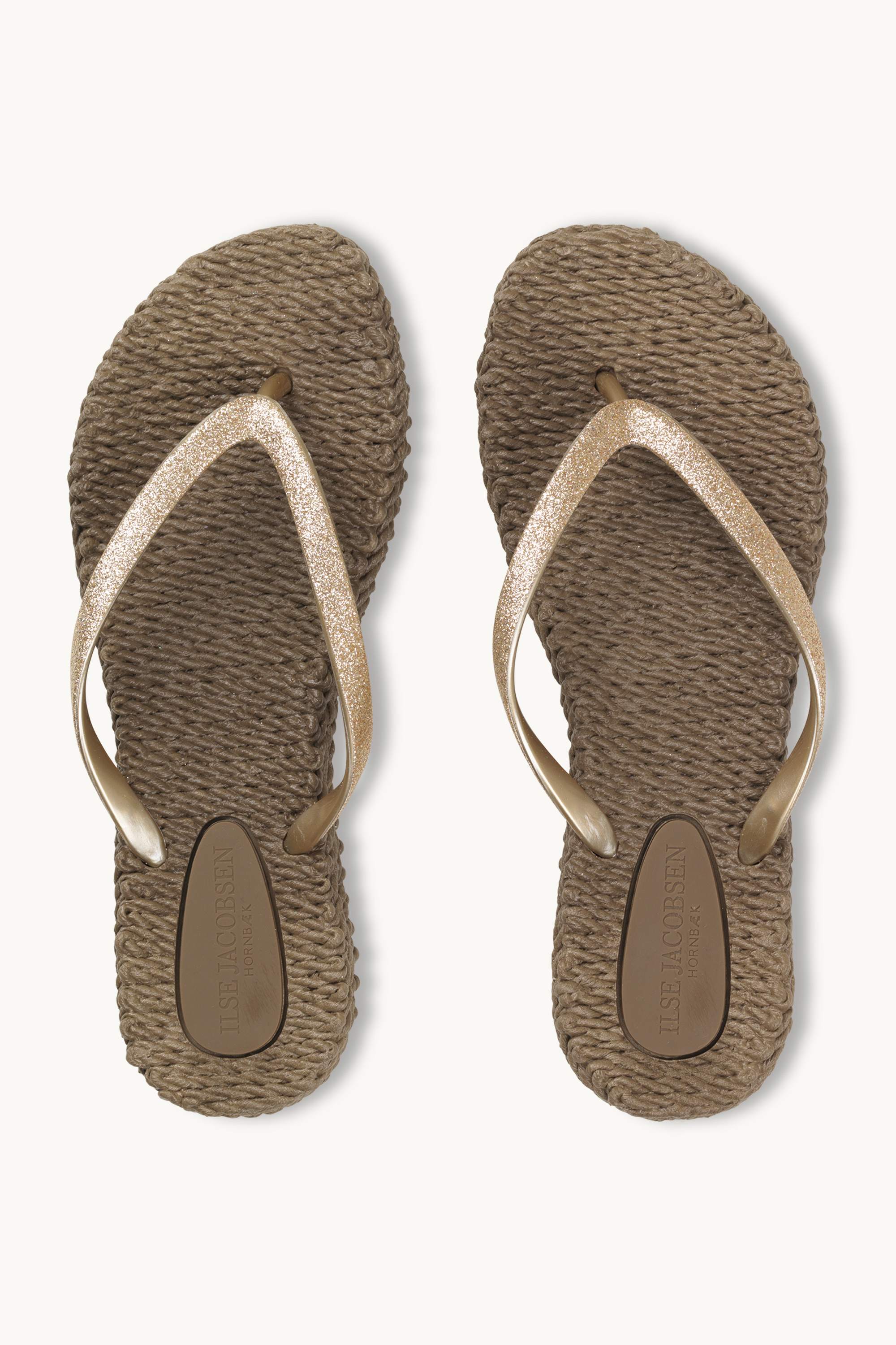 Flip-flops Glitter - Cub Brown