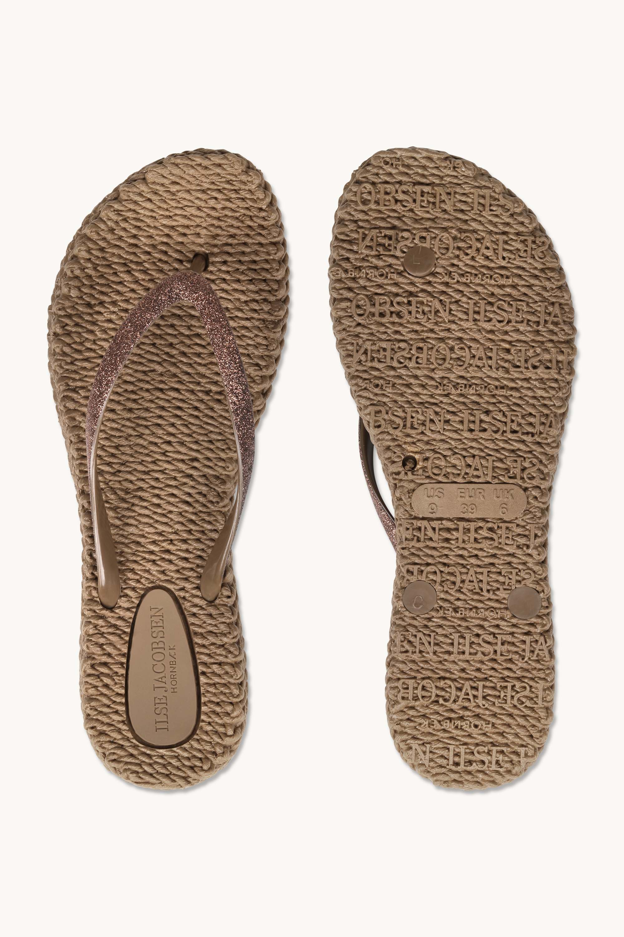 Chanclas Glitter - Mocca