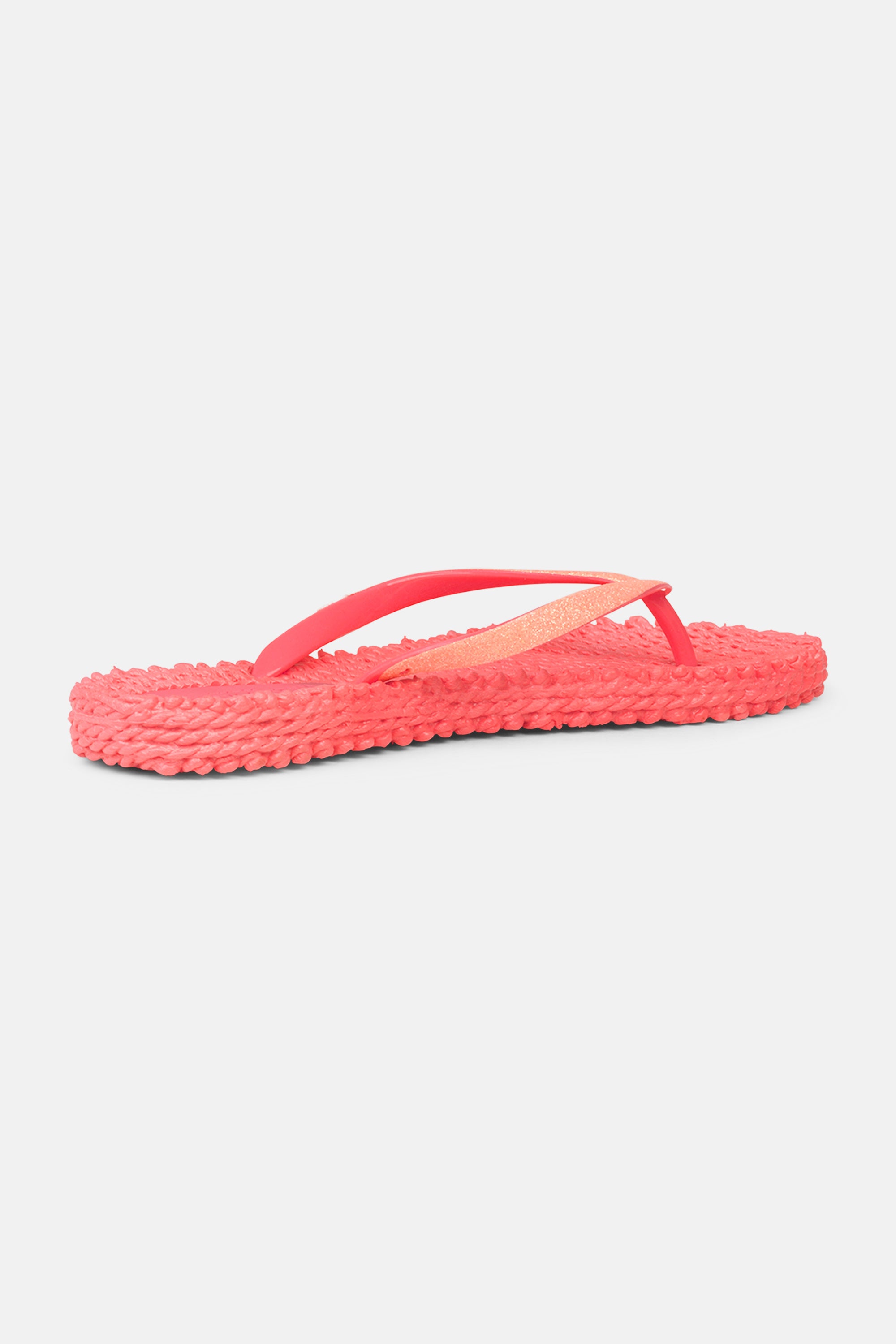 Chanclas Glitter - Indian Red