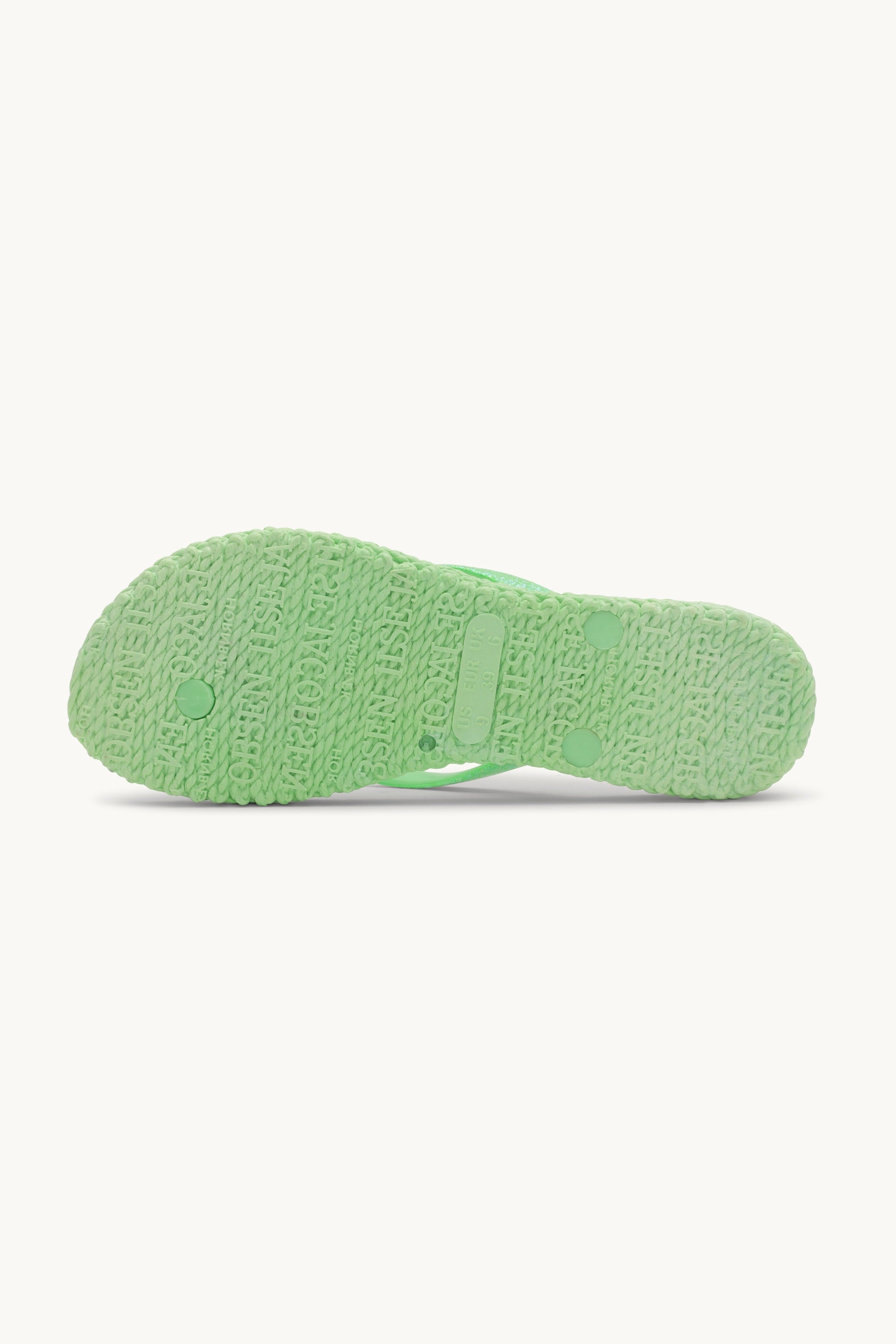 Chanclas Glitter - Bright Green