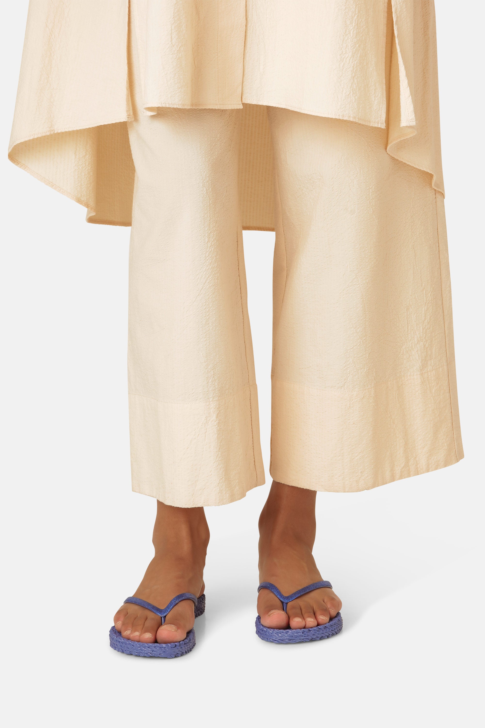 Chanclas Glitter - Blue Web