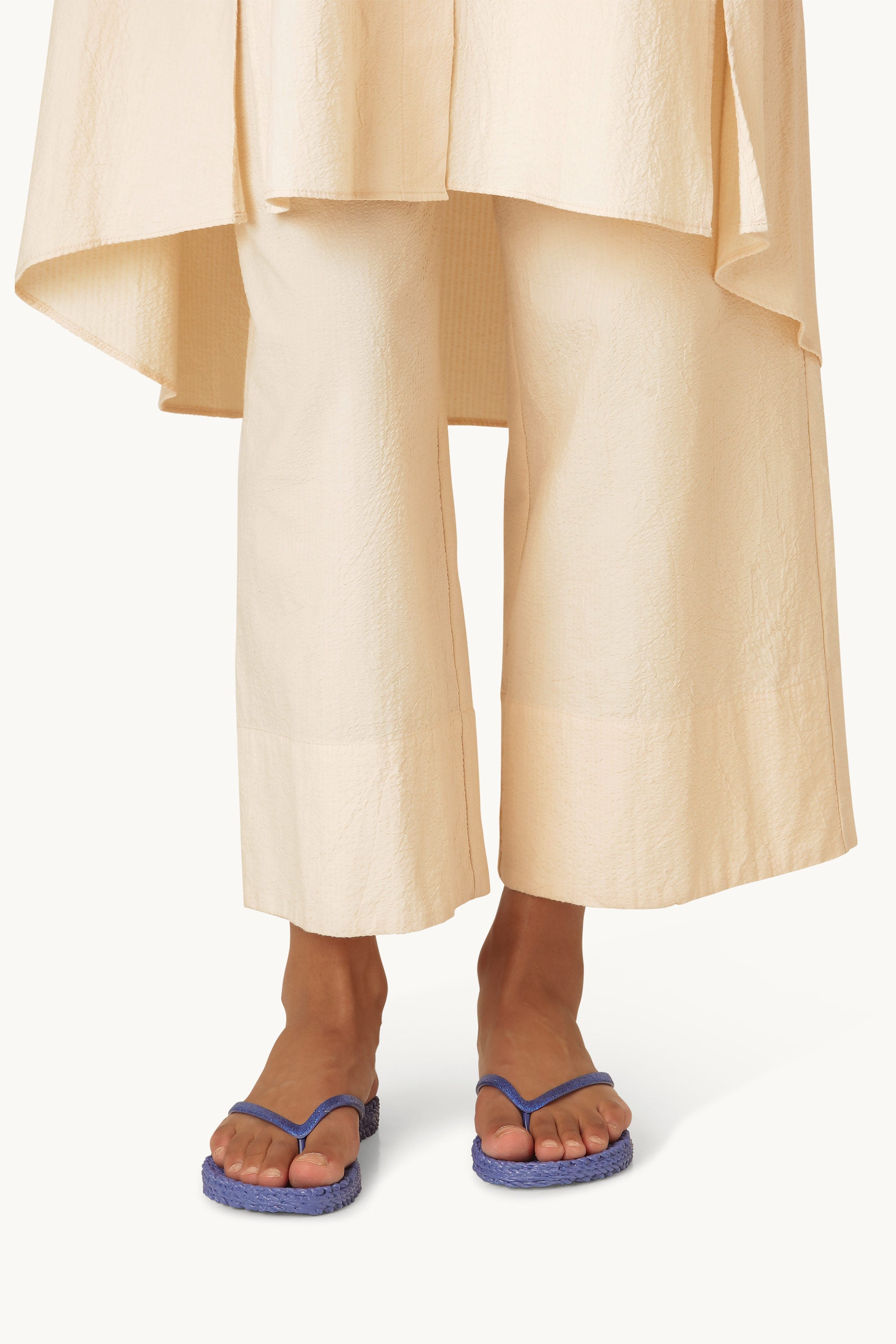 Chanclas Glitter - Blue Web