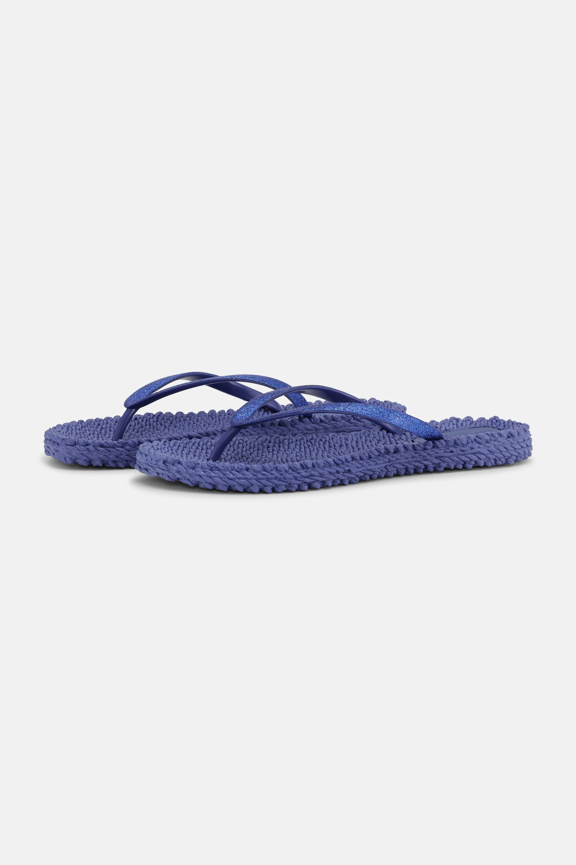 Chanclas Glitter - Blue Web