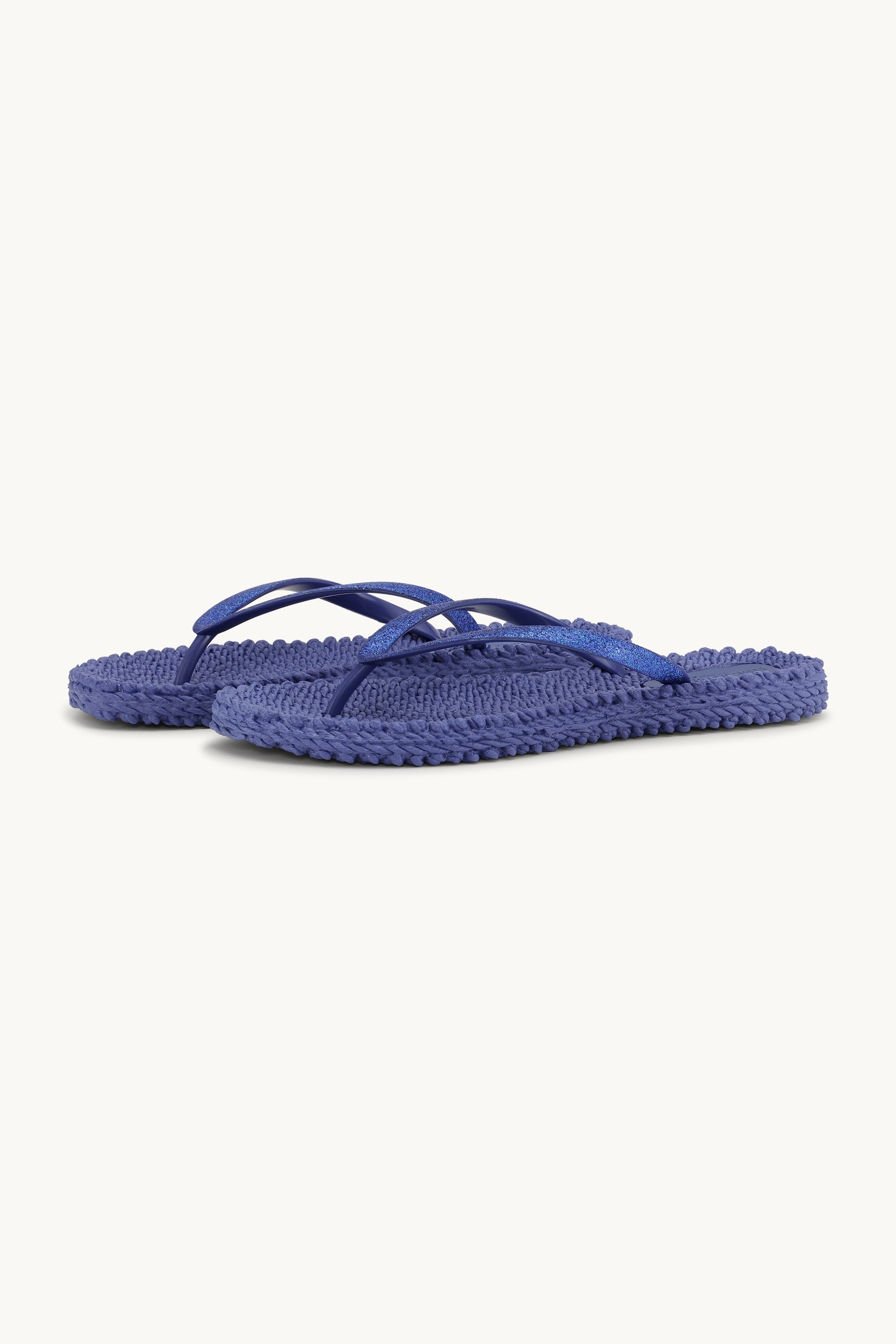 Chanclas Glitter - Blue Web