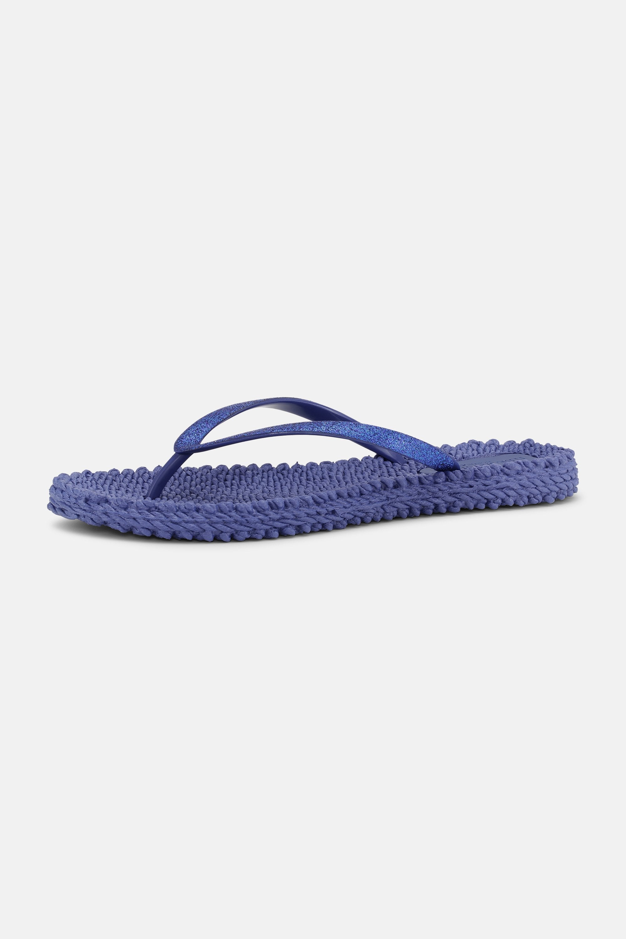 Chanclas Glitter - Blue Web