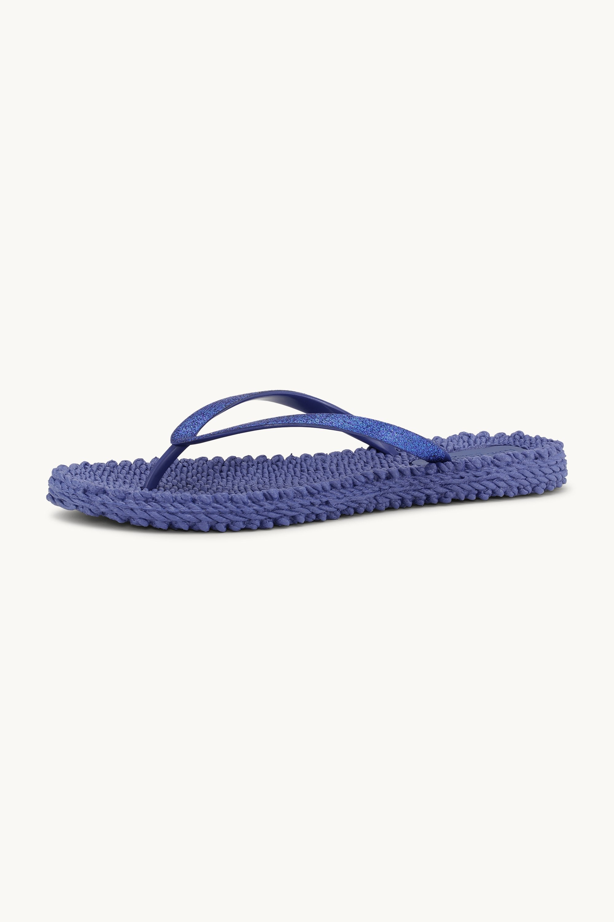 Chanclas Glitter - Blue Web