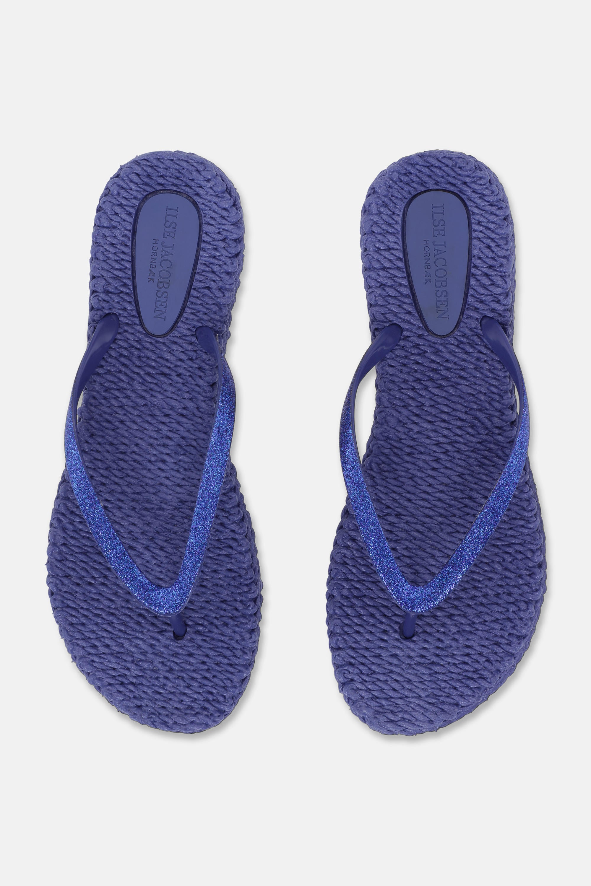 Chanclas Glitter - Blue Web