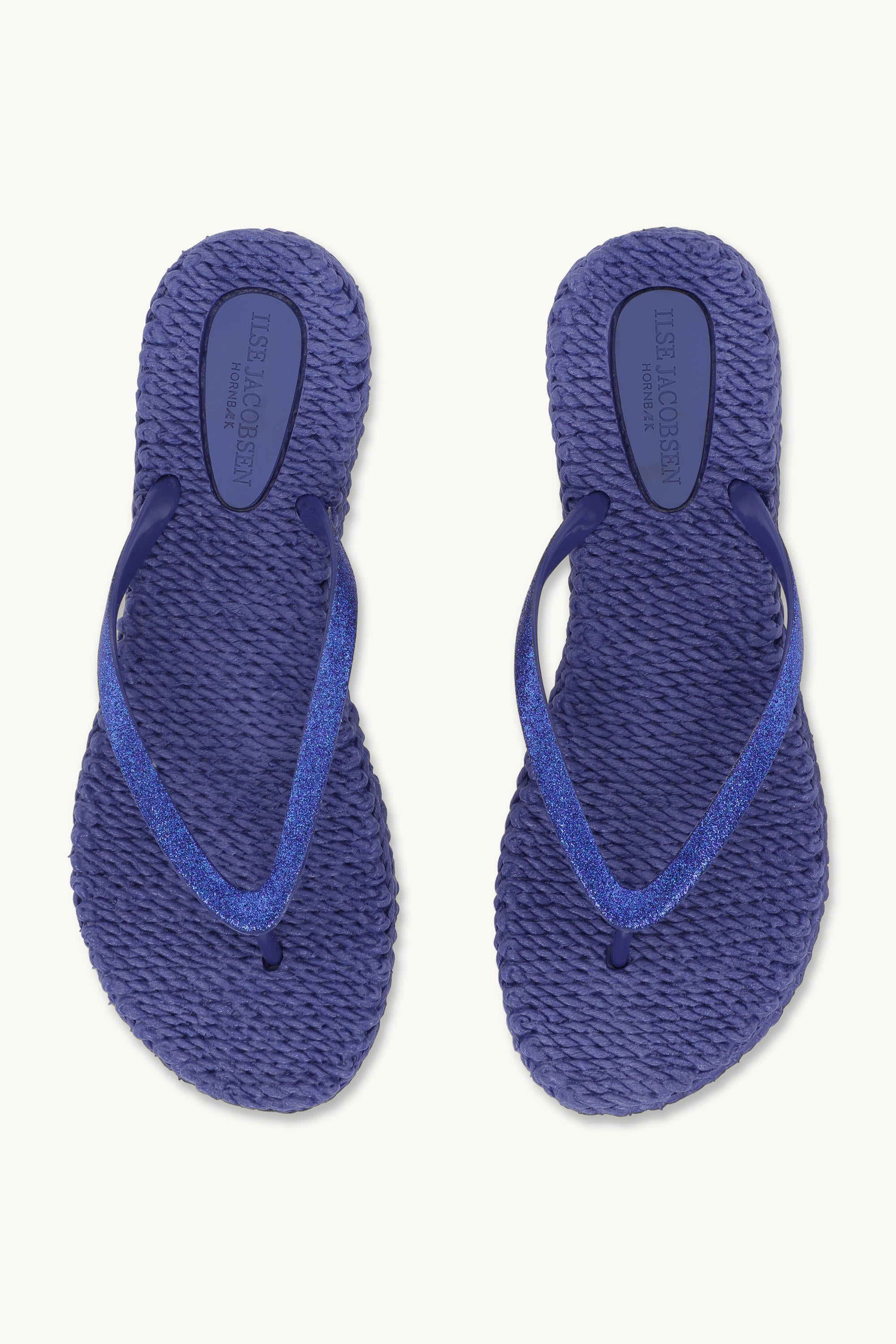 Chanclas Glitter - Blue Web