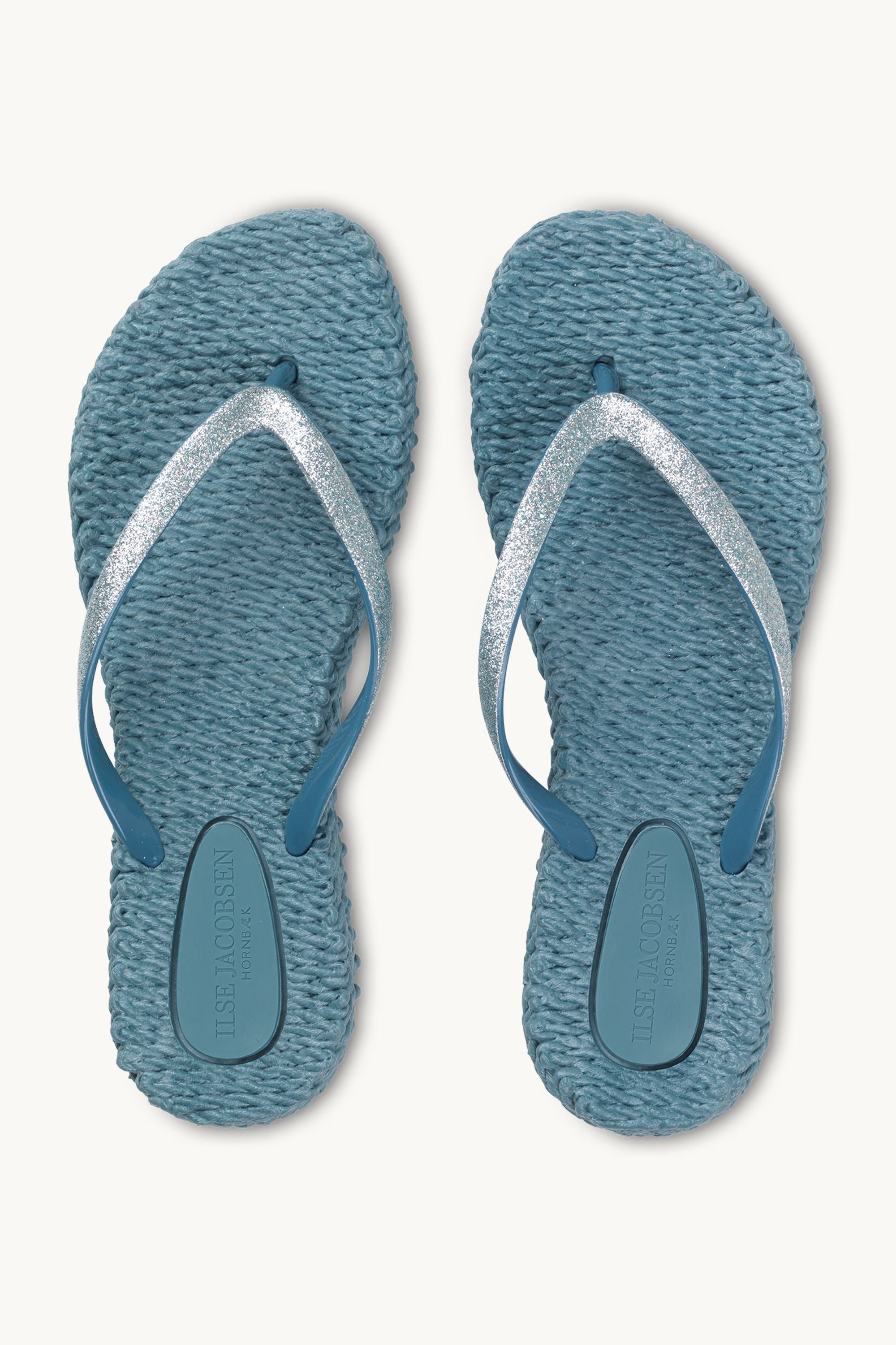 Flip-flops Glitter - Lichen Blue