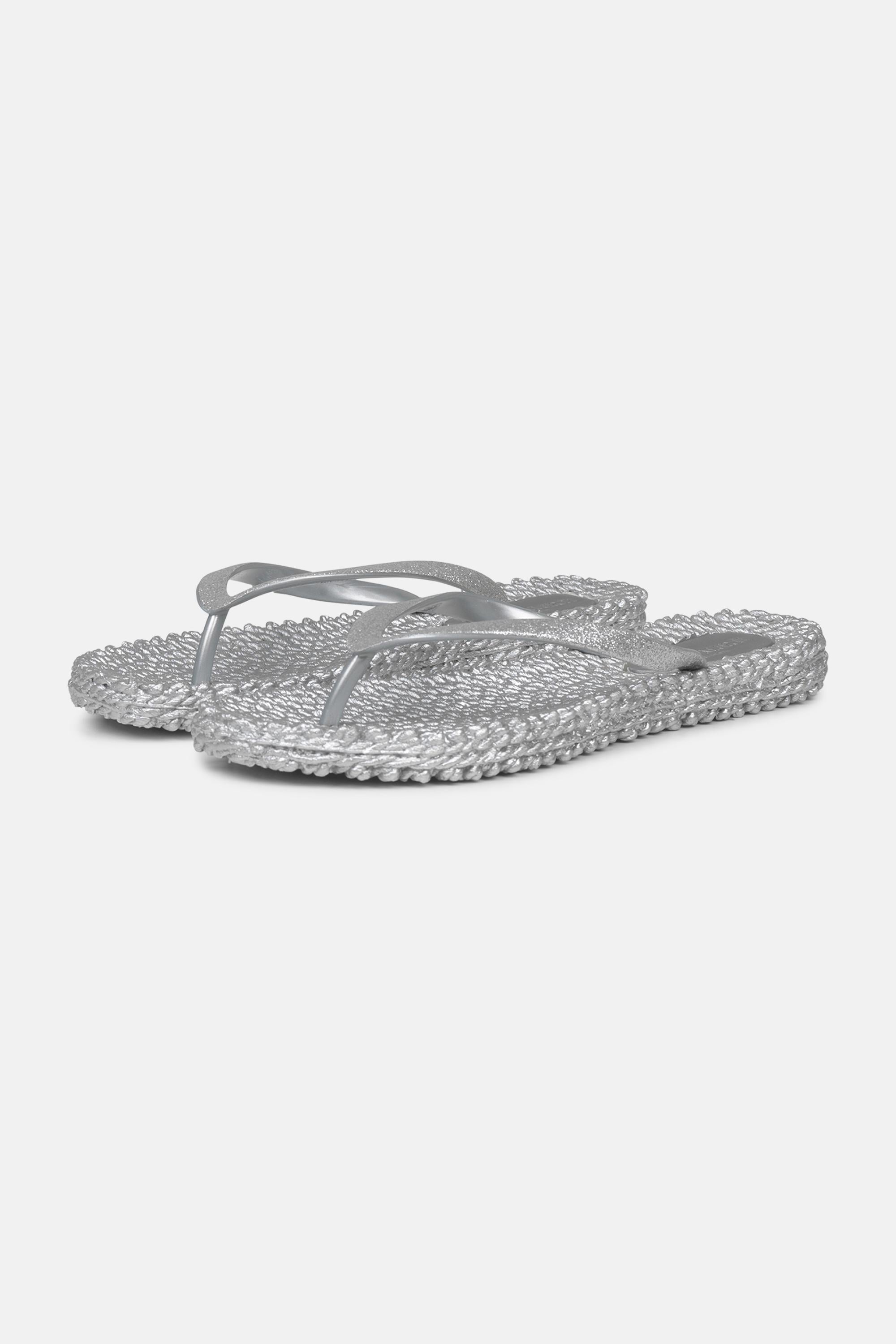 Chanclas Glitter - Silver
