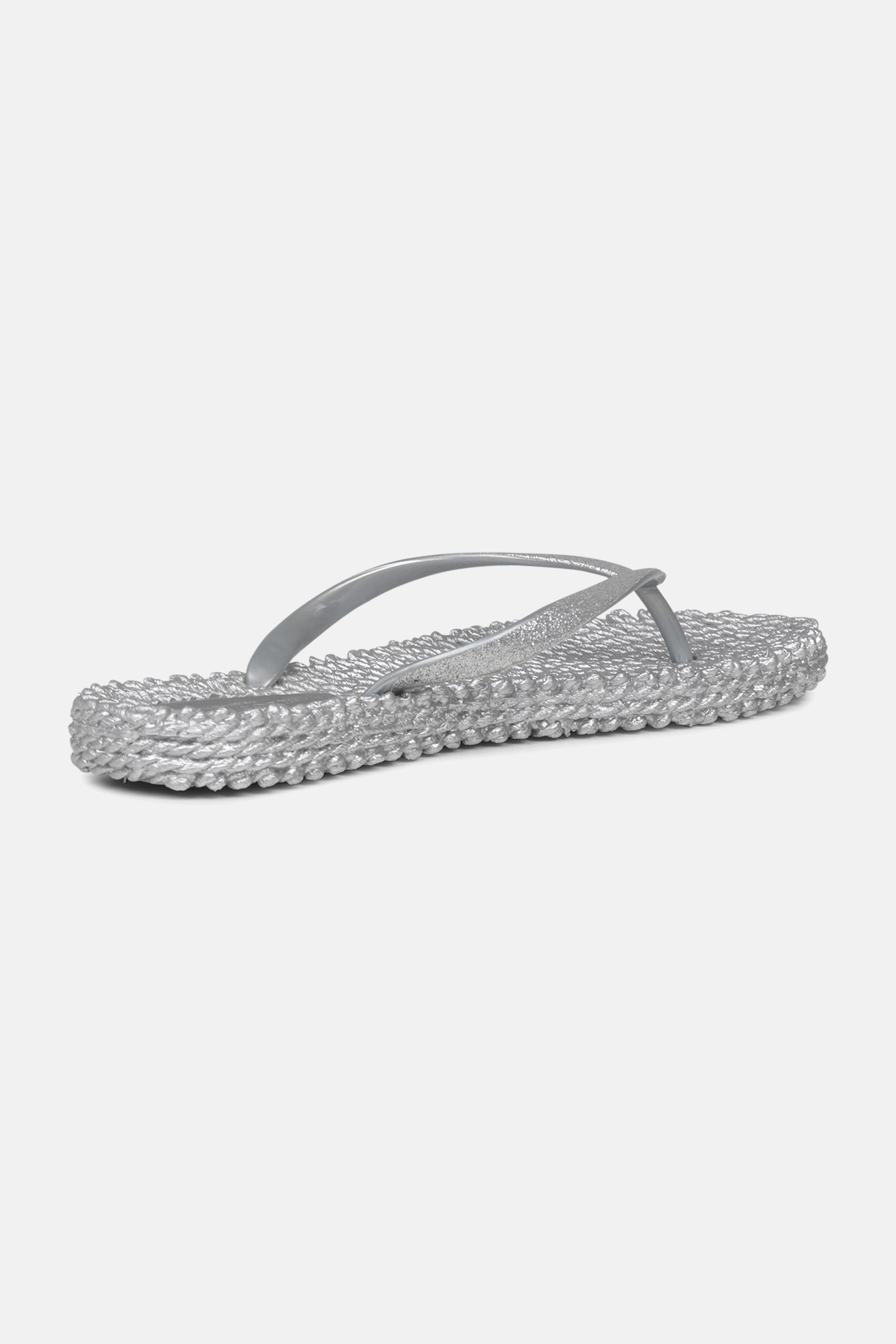 Chanclas Glitter - Silver