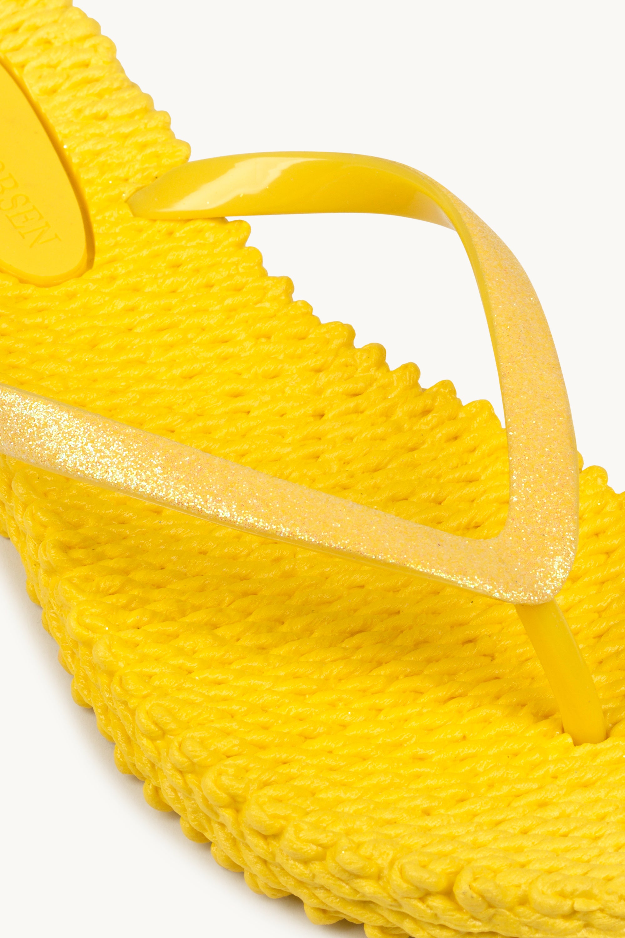 Chanclas Glitter - Yellow