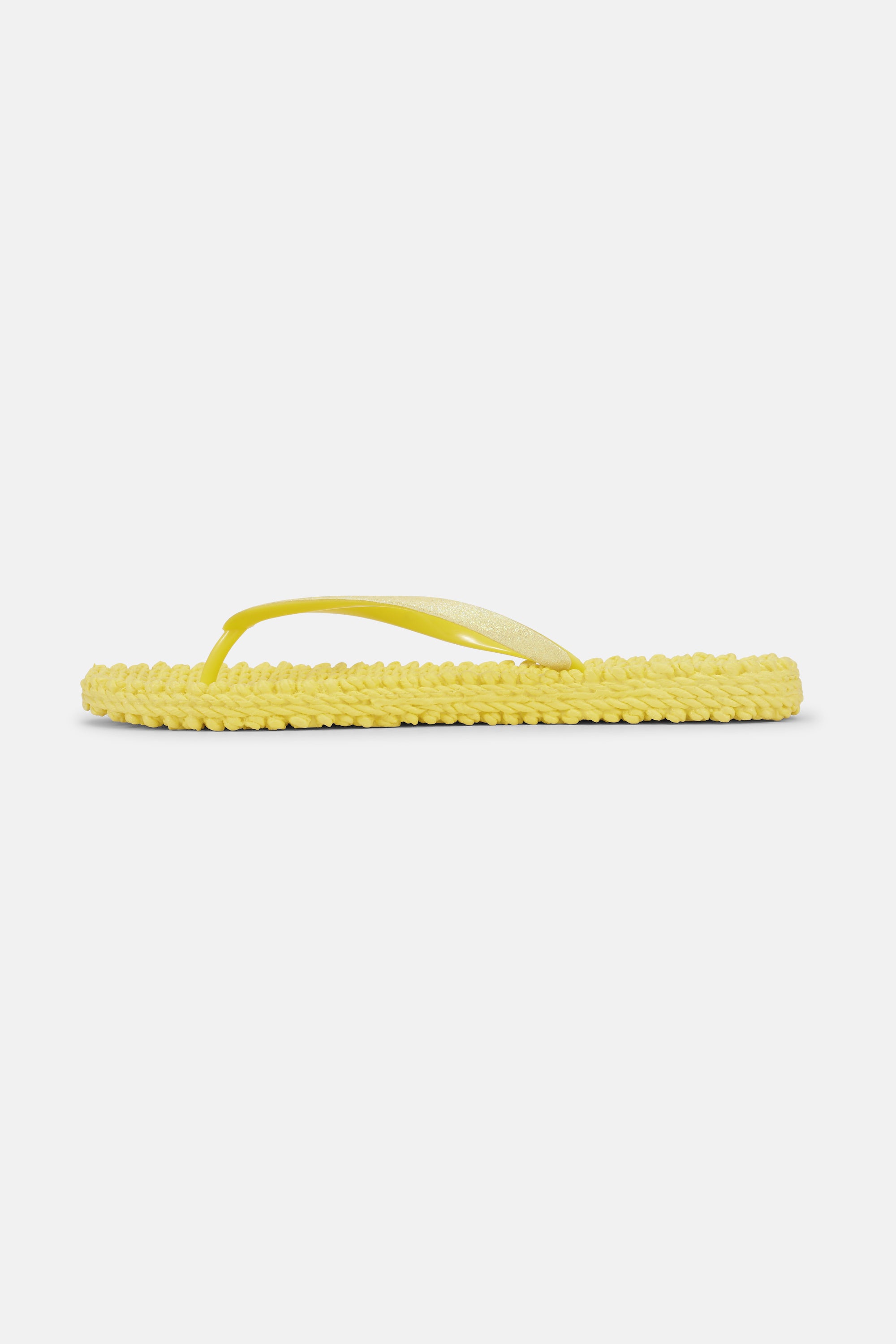 Chanclas Glitter - Pale Banana