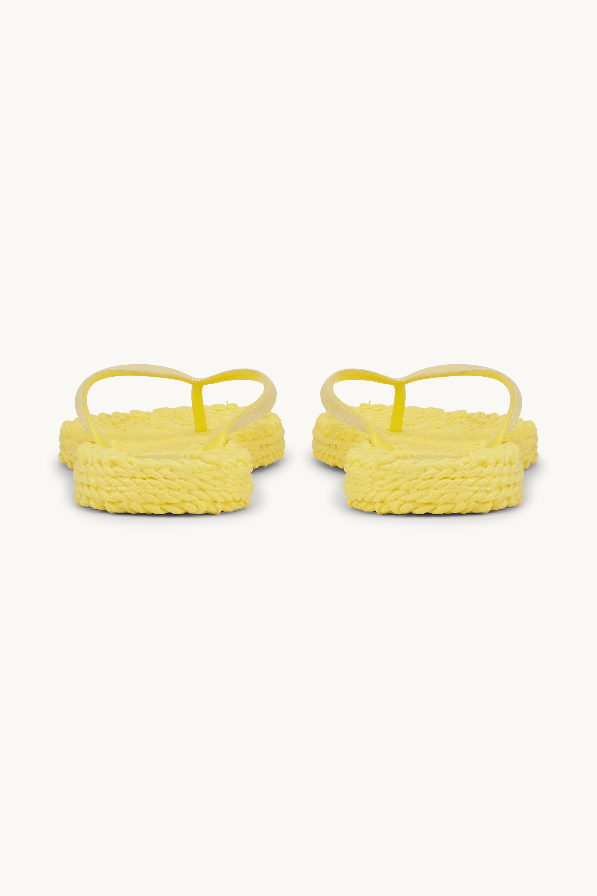 Chanclas Glitter - Pale Banana
