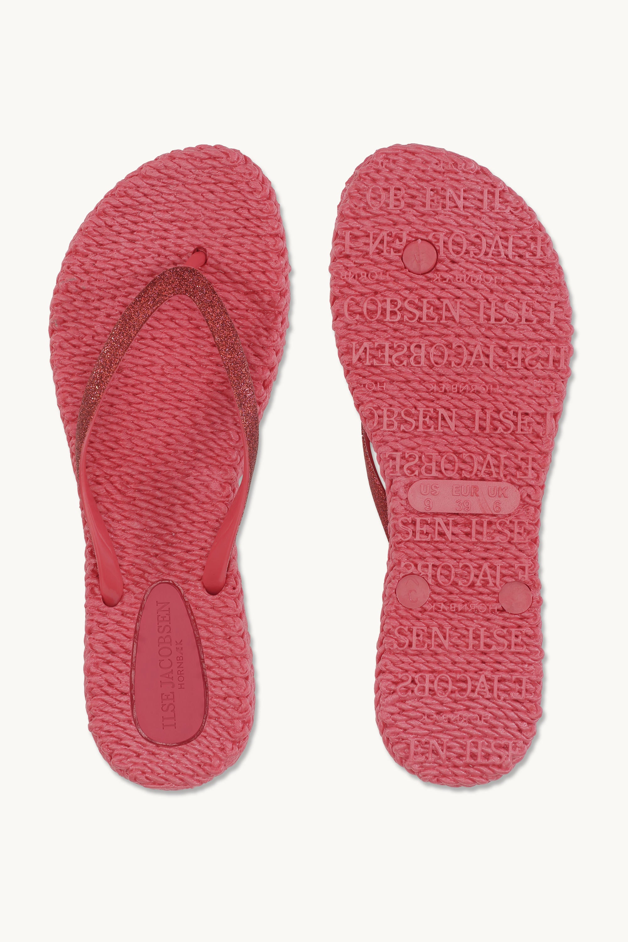 Chanclas Glitter - Raspberry
