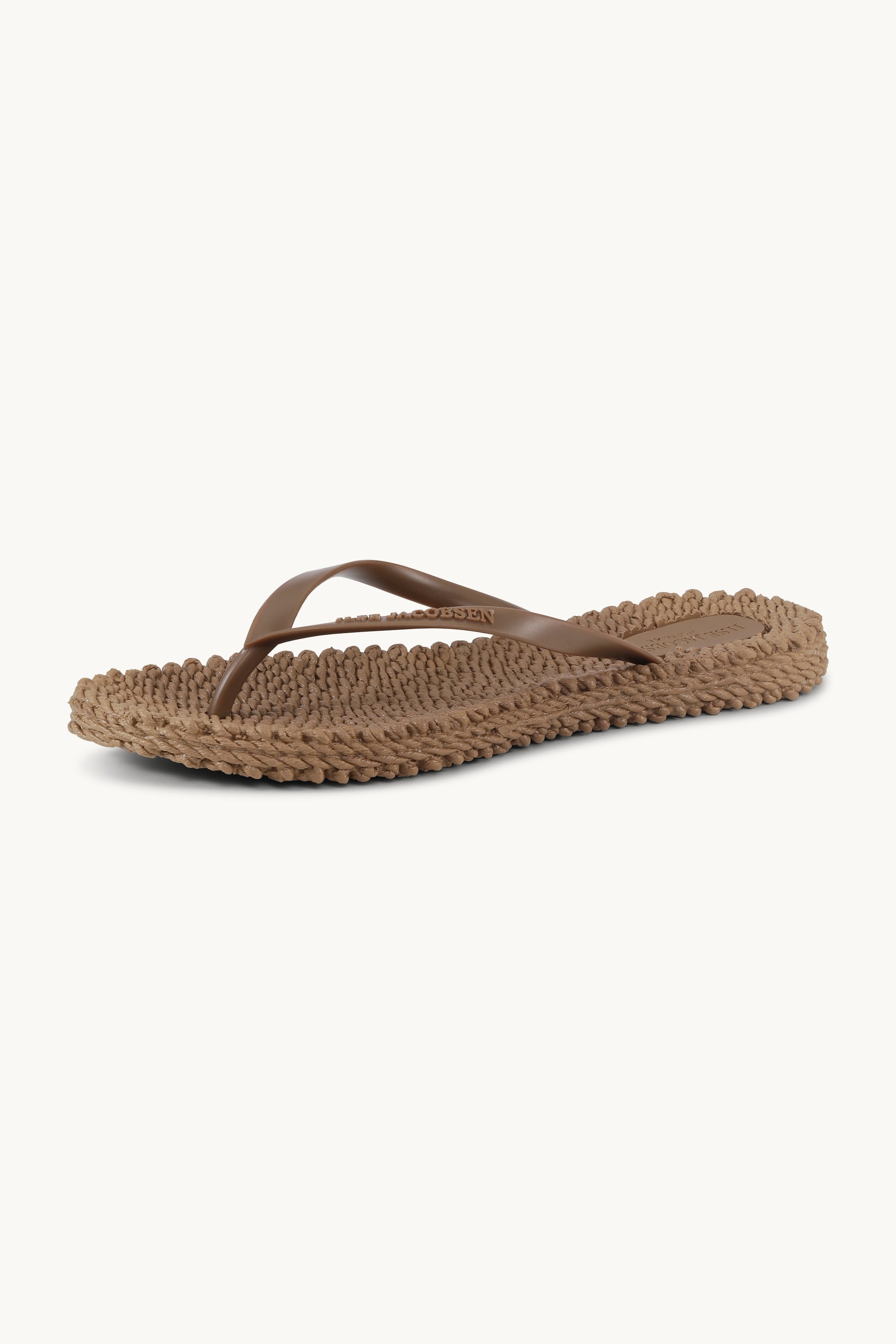 Flip Flops With Logo - Mocca