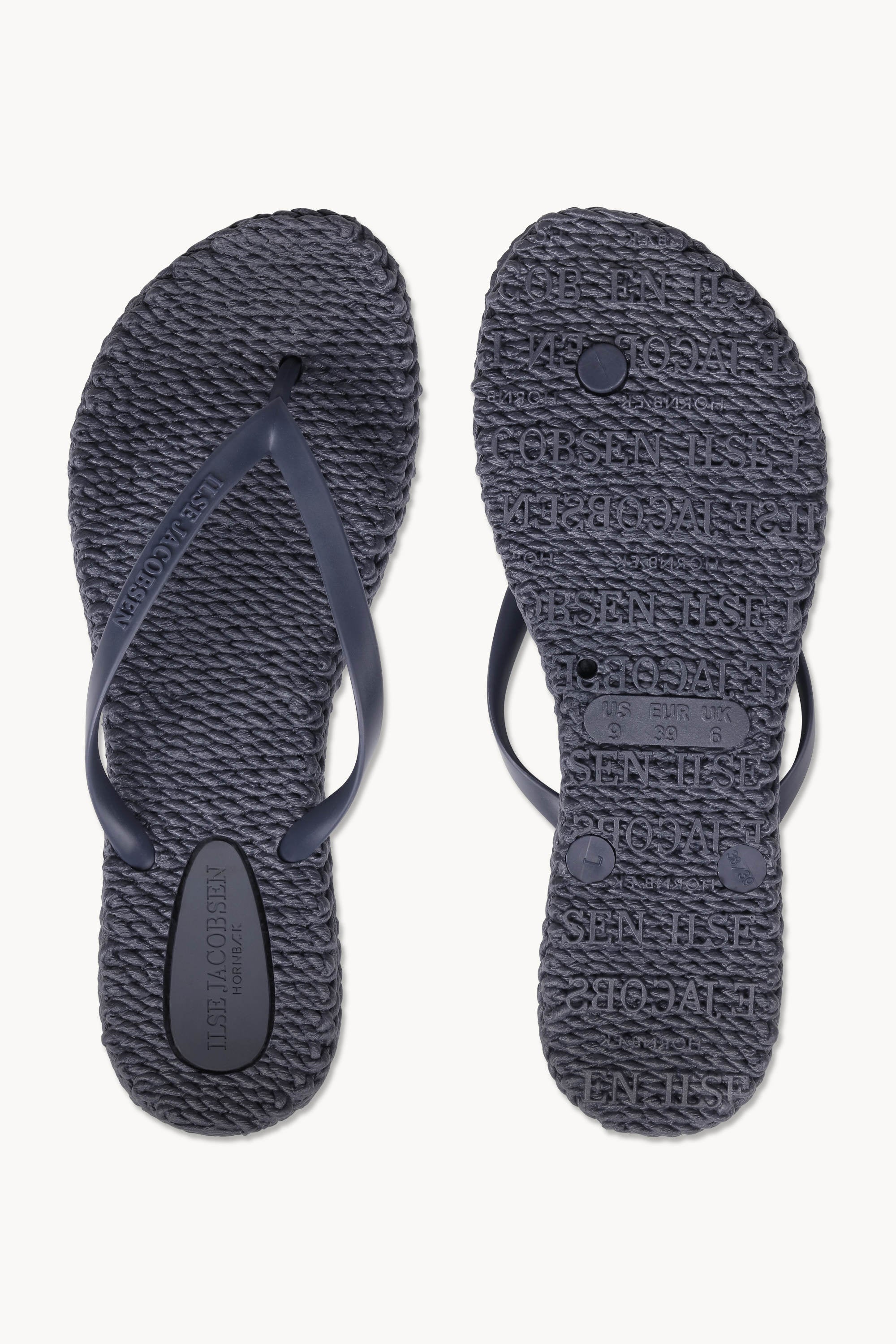 Flip Flops With Logo - Ombre Blue